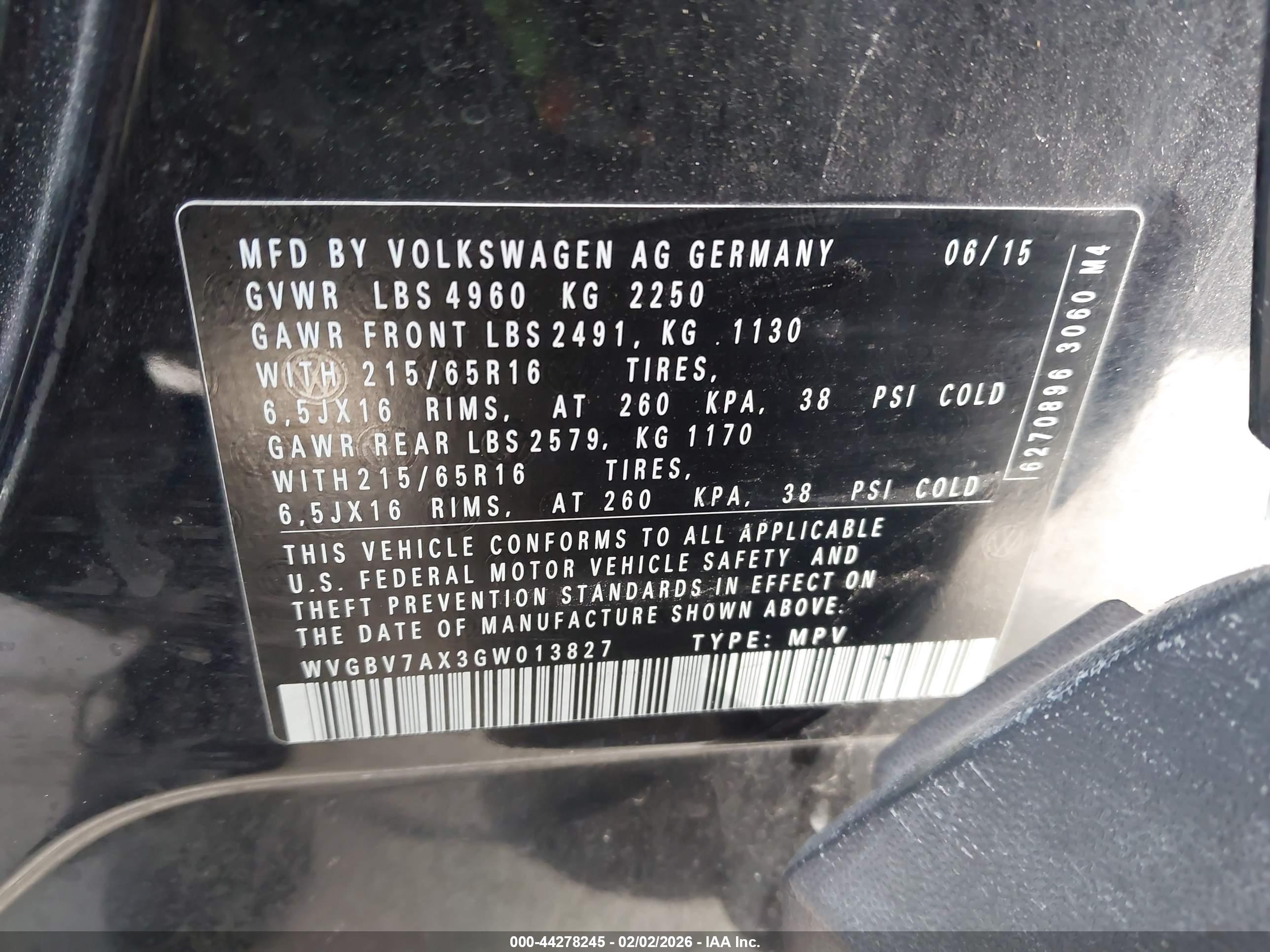 VOLKSWAGEN TIGUAN image 9
