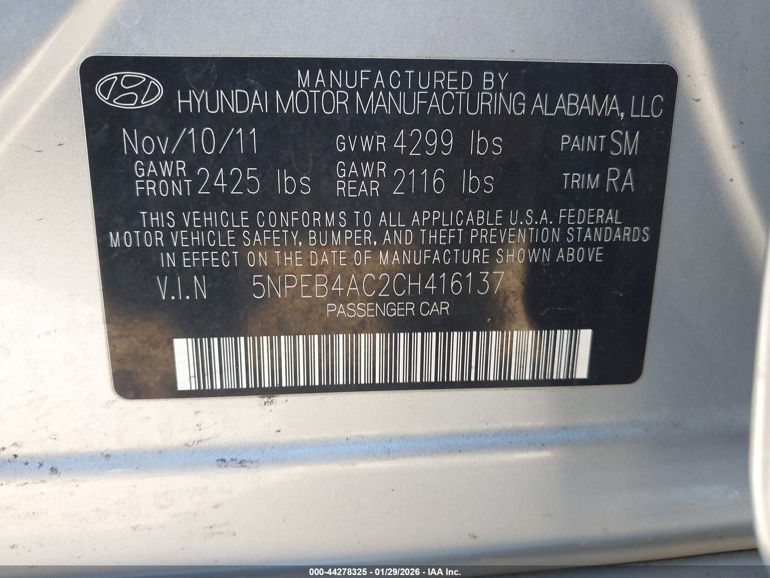 HYUNDAI SONATA image 9