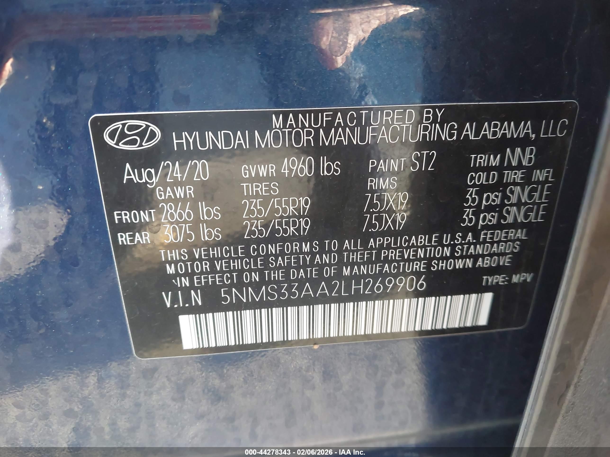 HYUNDAI SANTA image 9