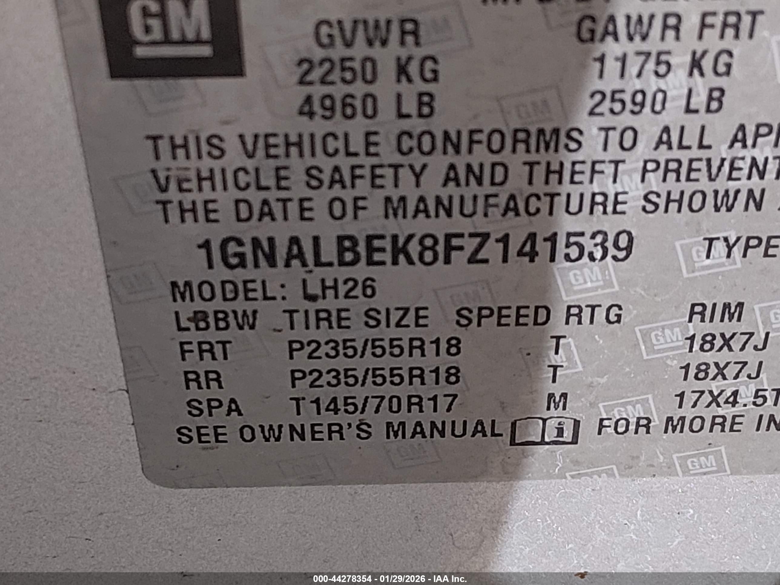 CHEVROLET EQUINOX image 9