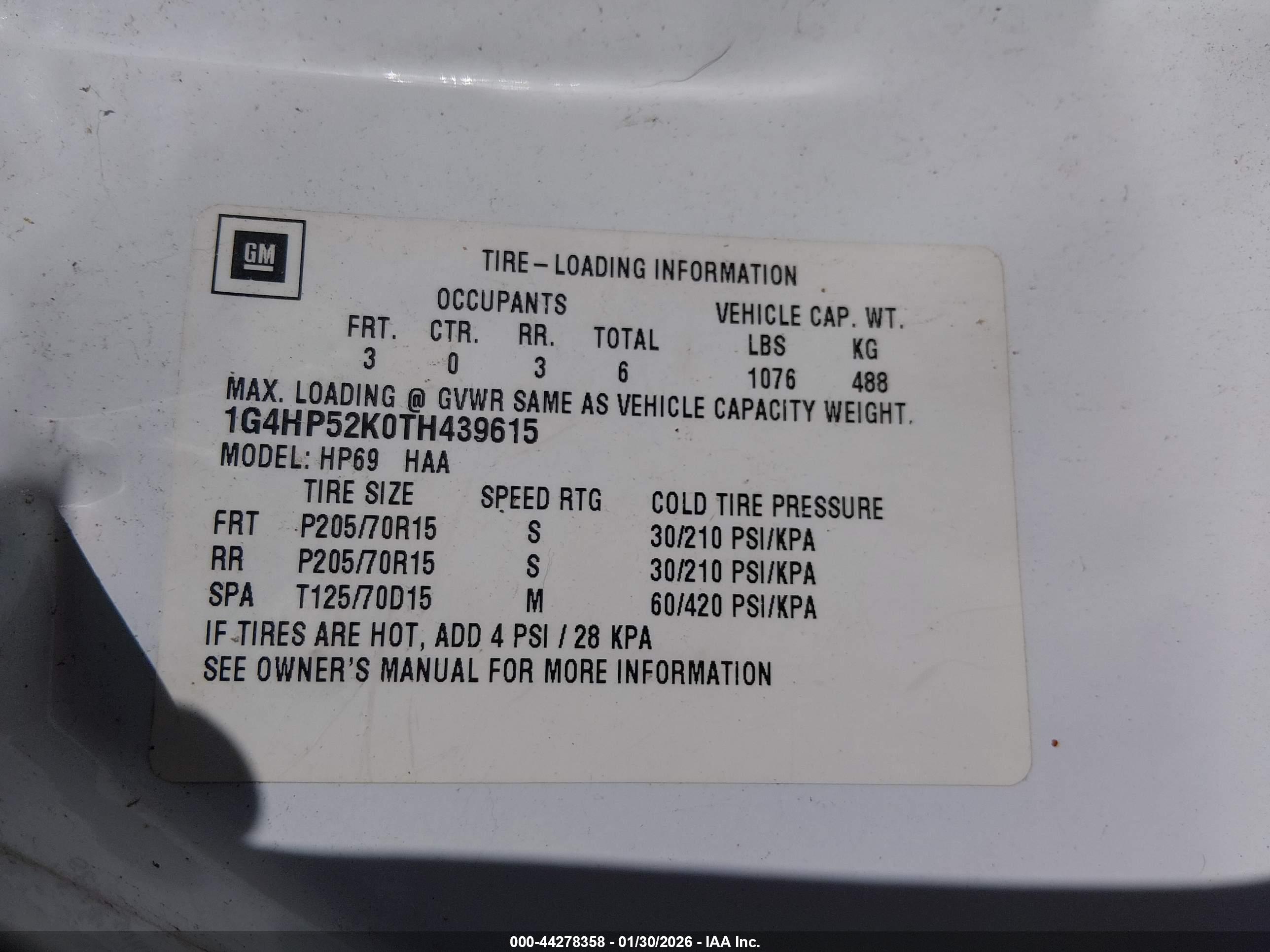 BUICK LESABRE image 9