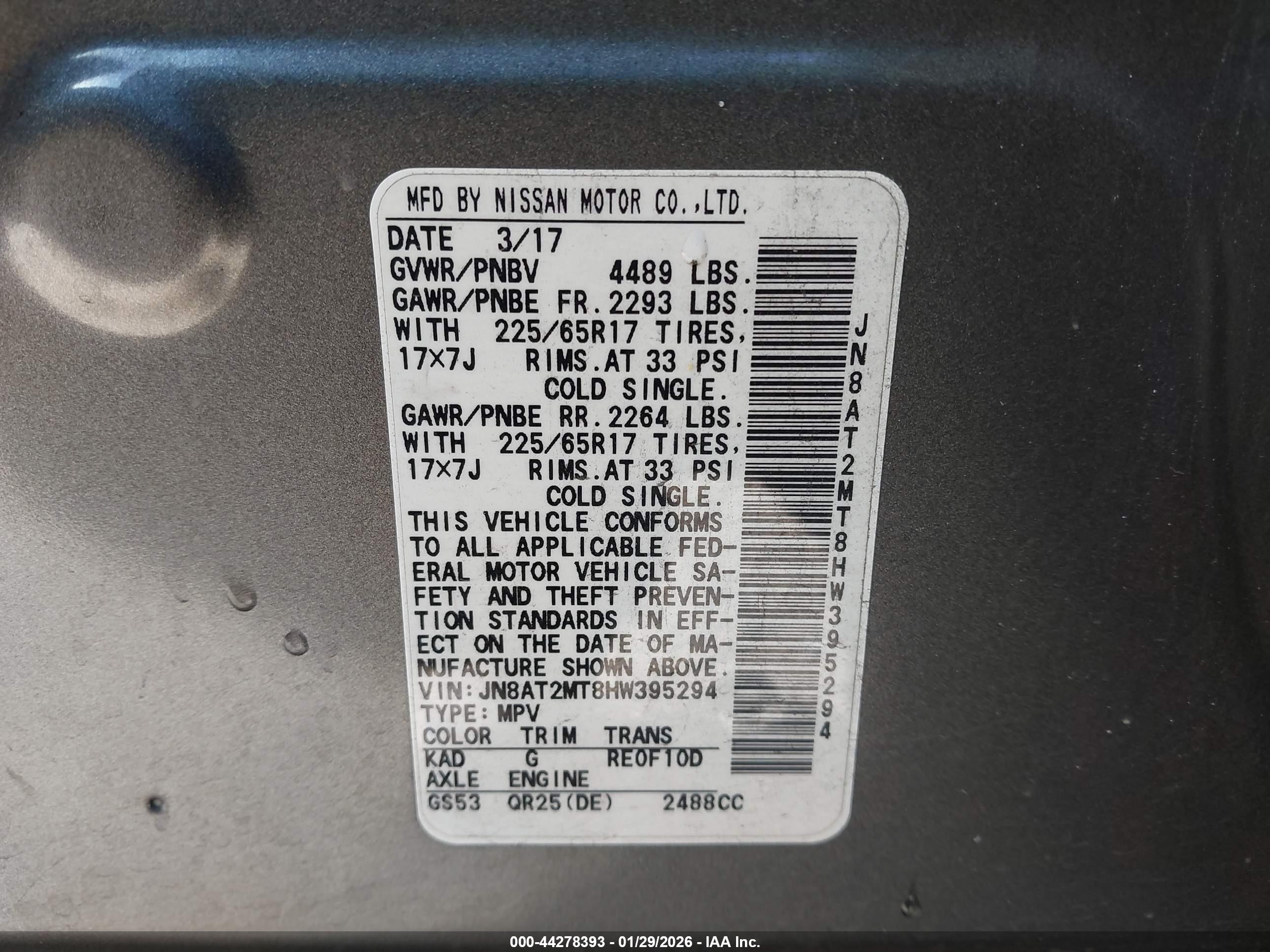 NISSAN ROGUE image 9