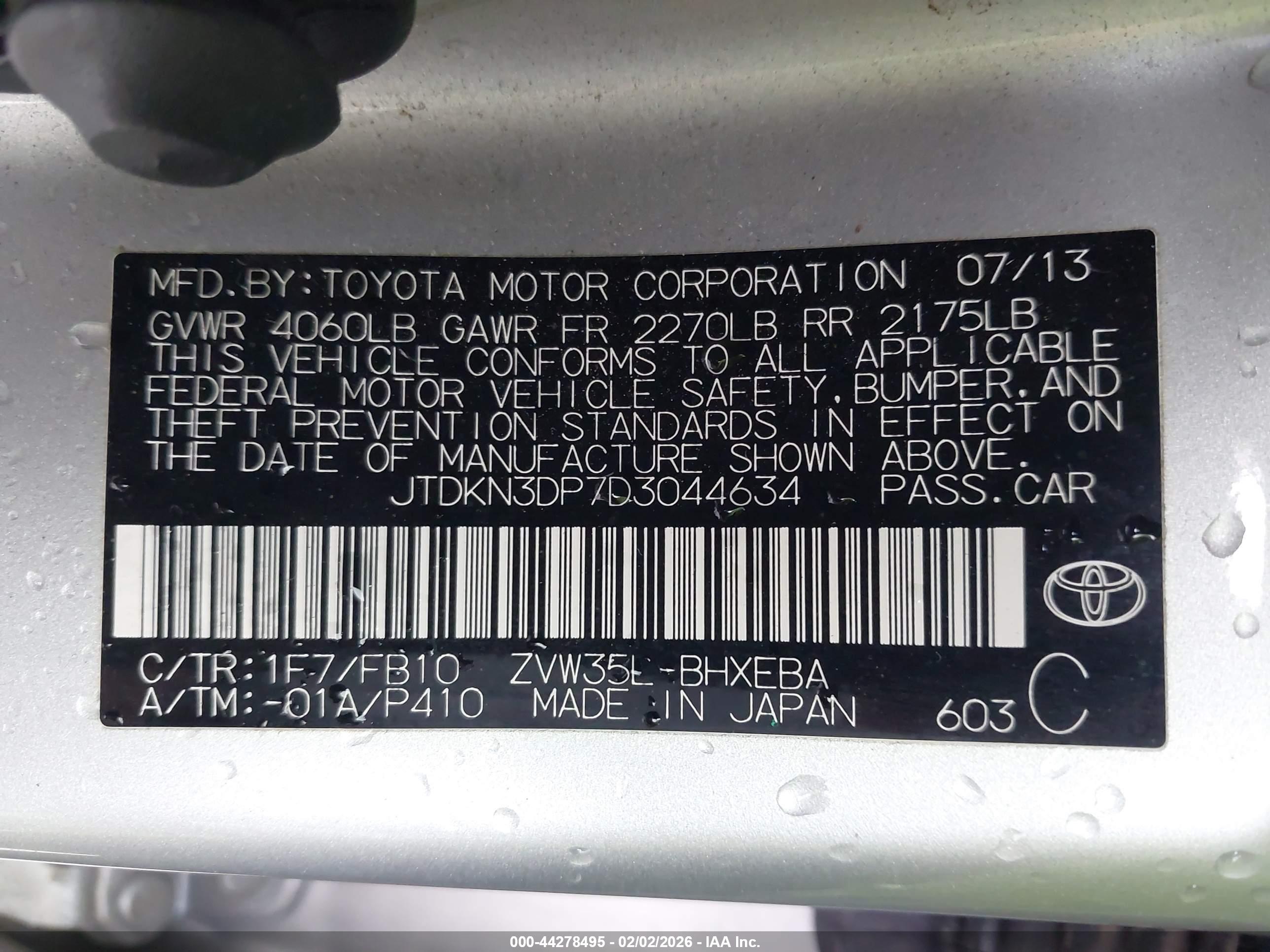 TOYOTA PRIUS image 9