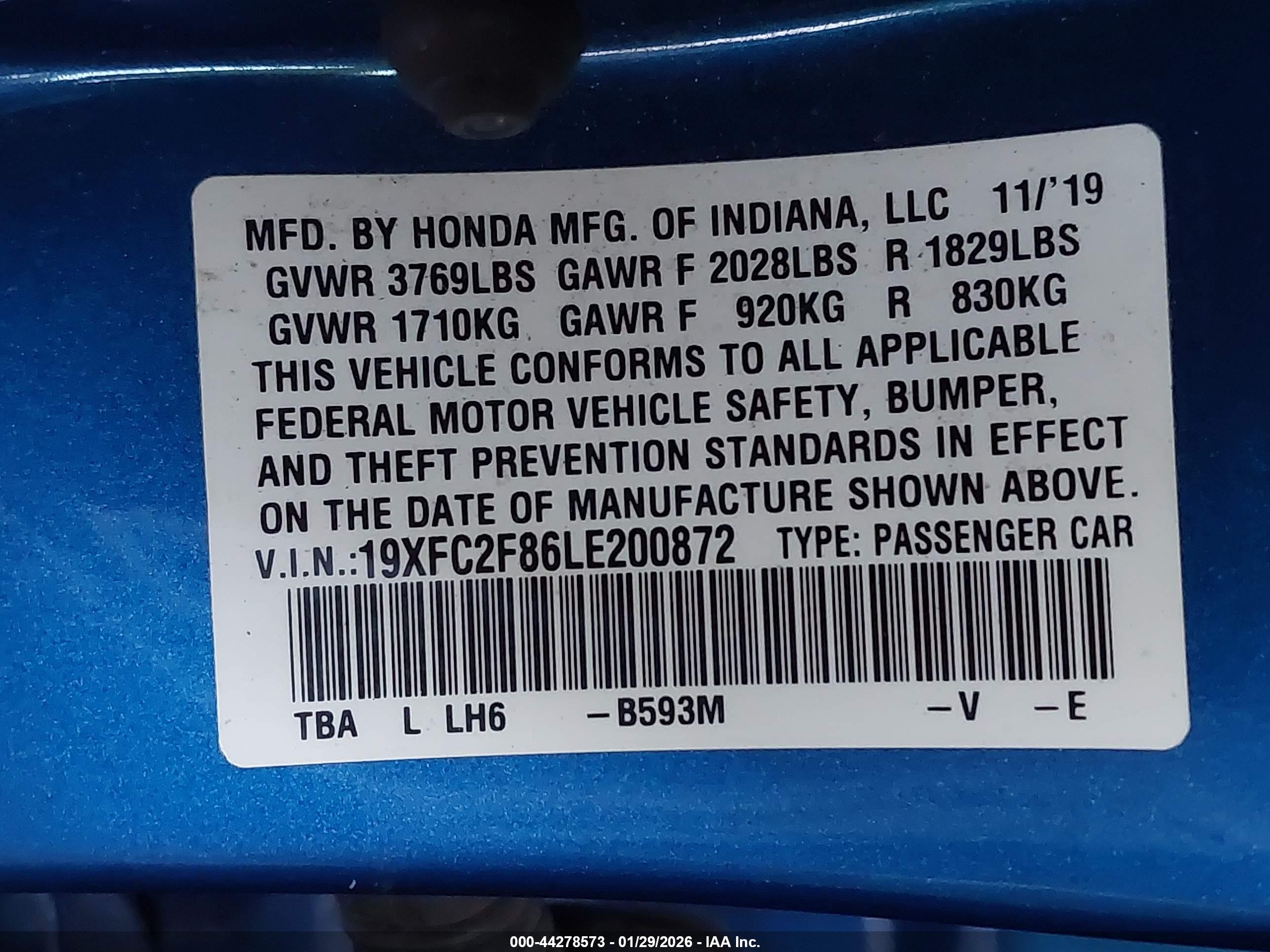 HONDA CIVIC image 9