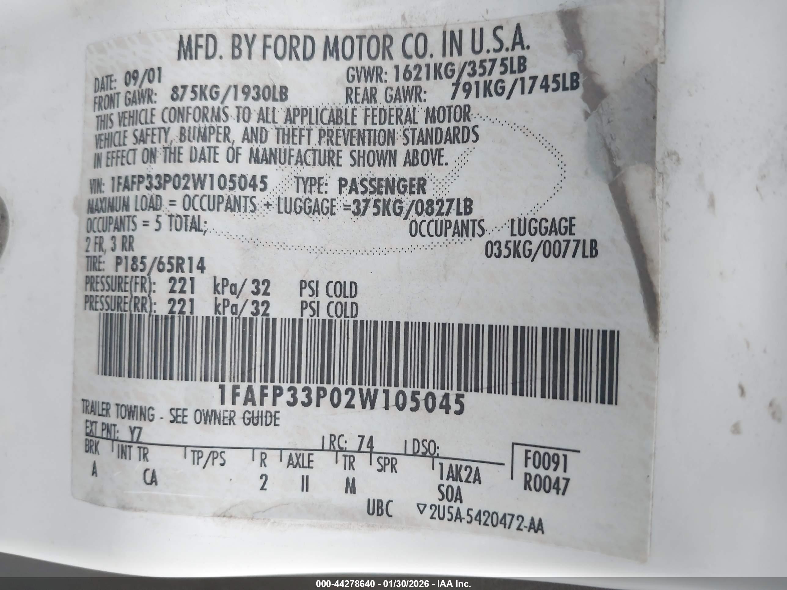 FORD FOCUS image 9