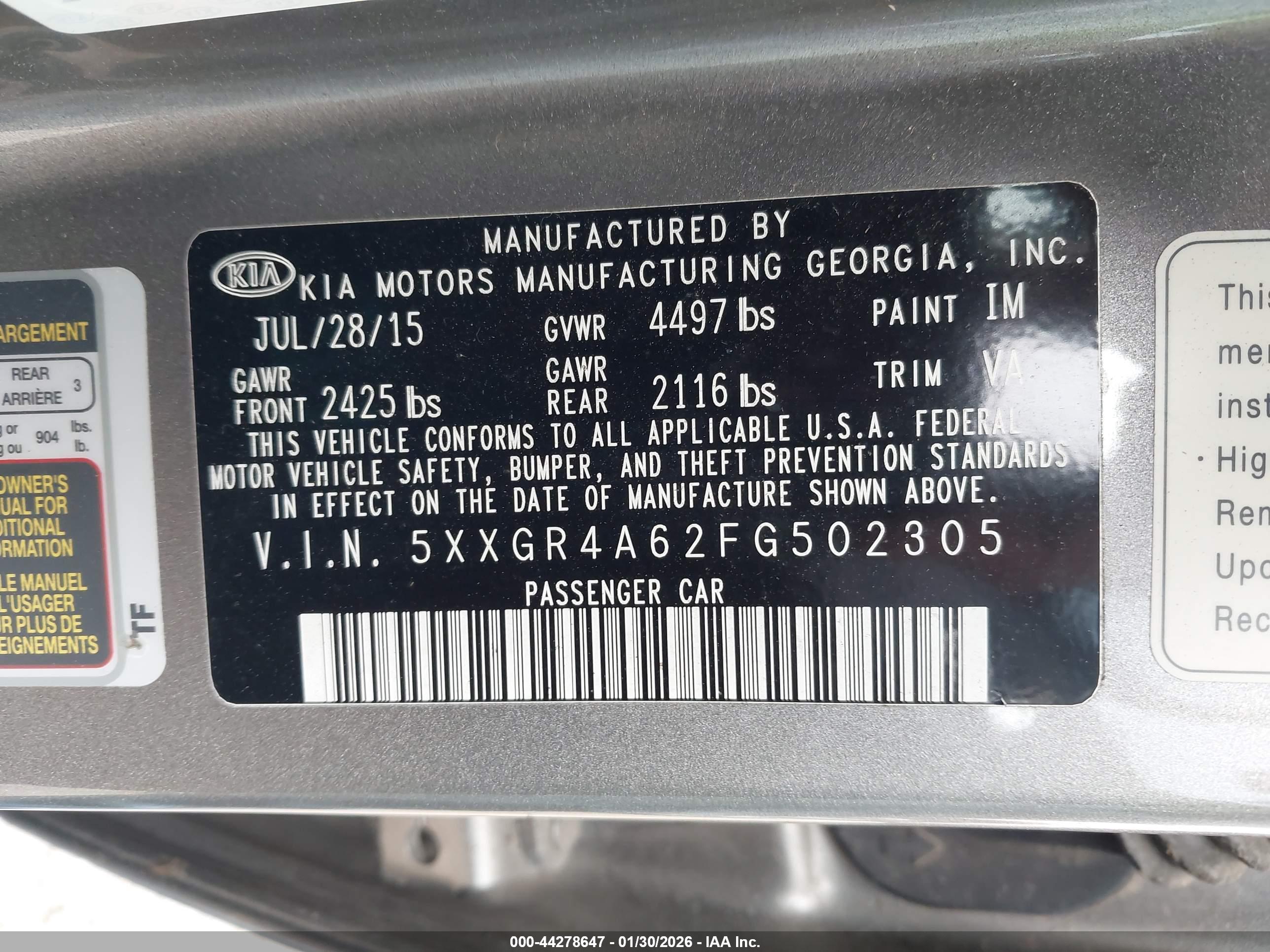 KIA OPTIMA image 9