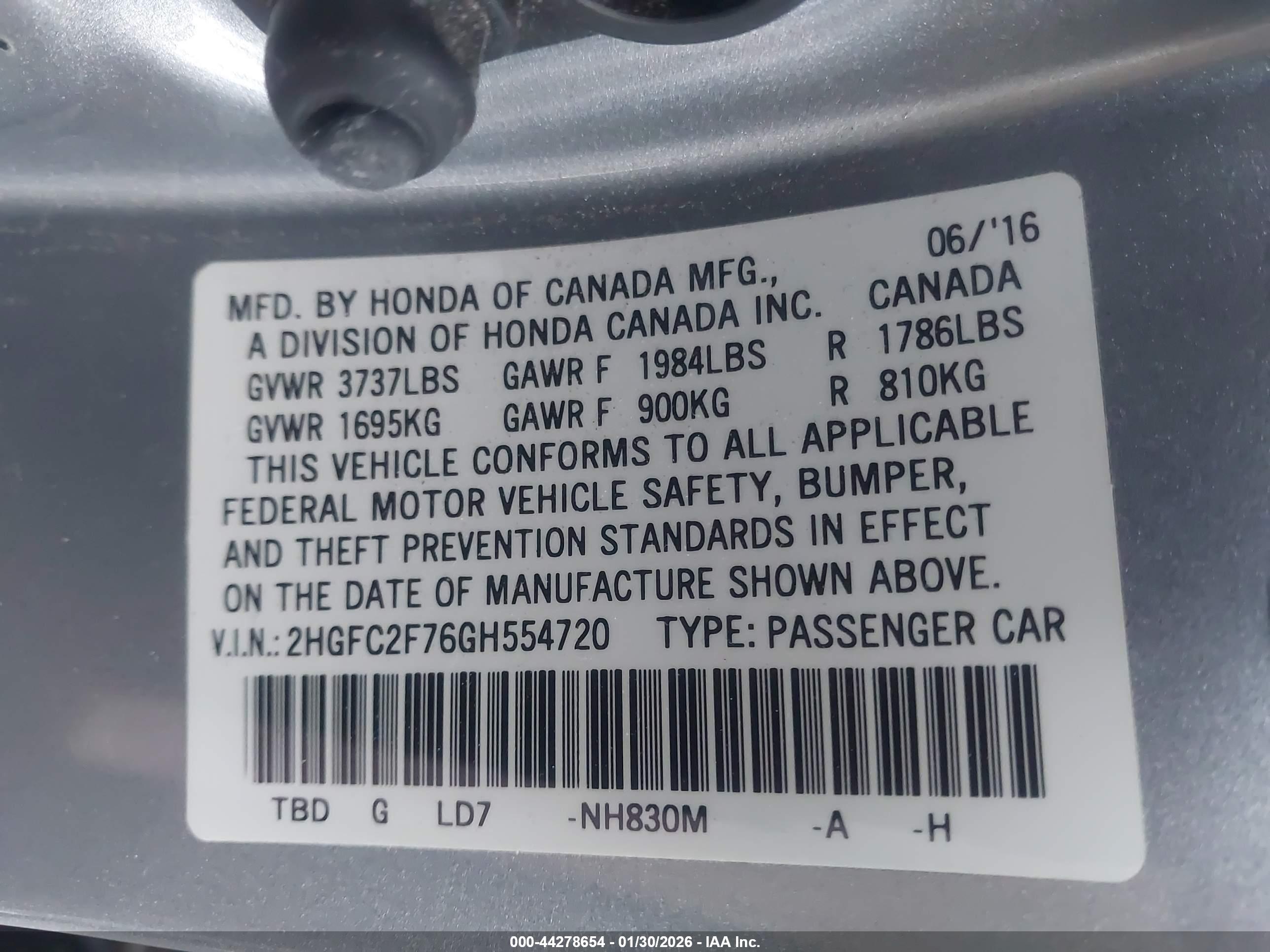 HONDA CIVIC image 9