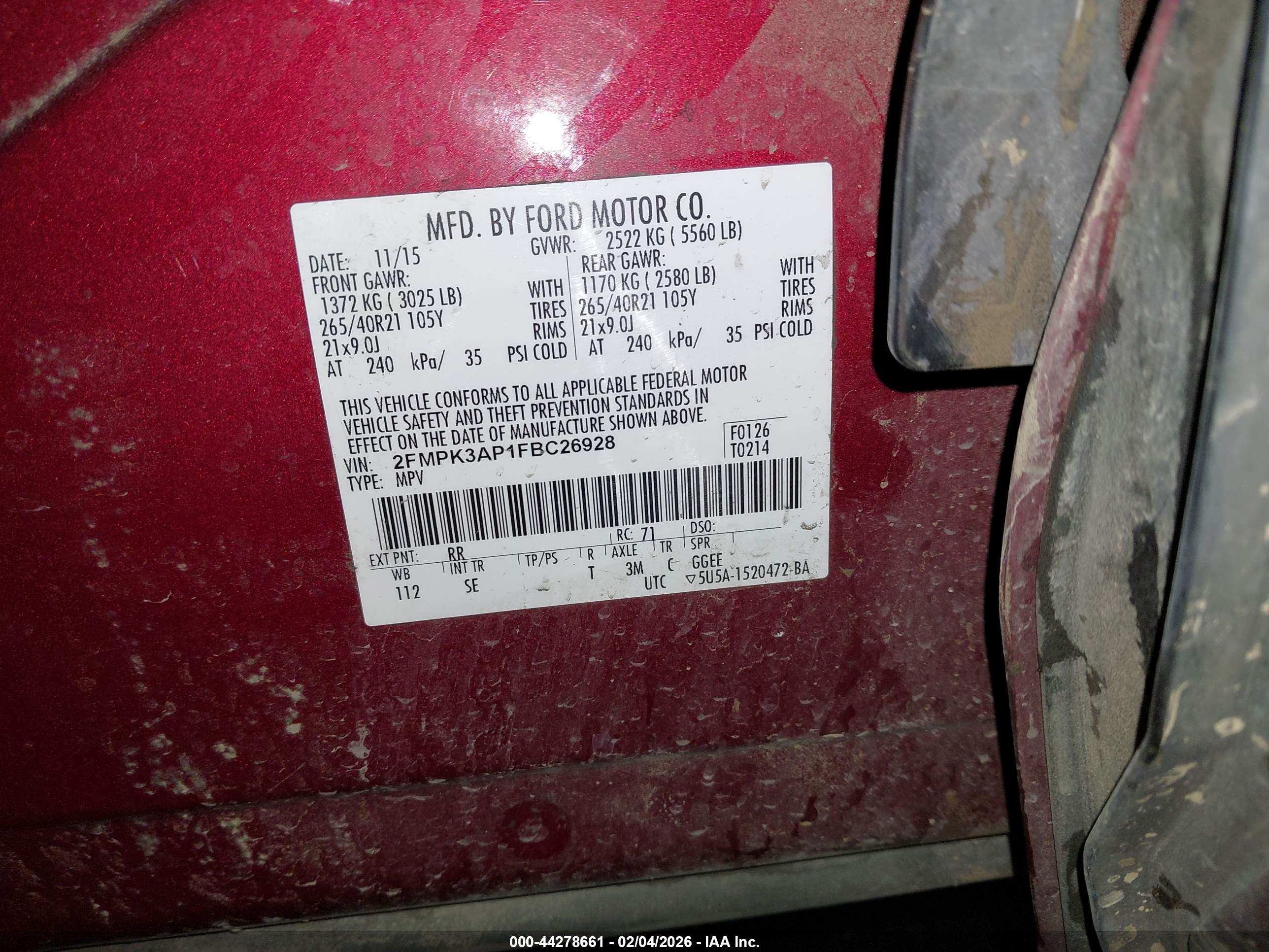 FORD EDGE image 9