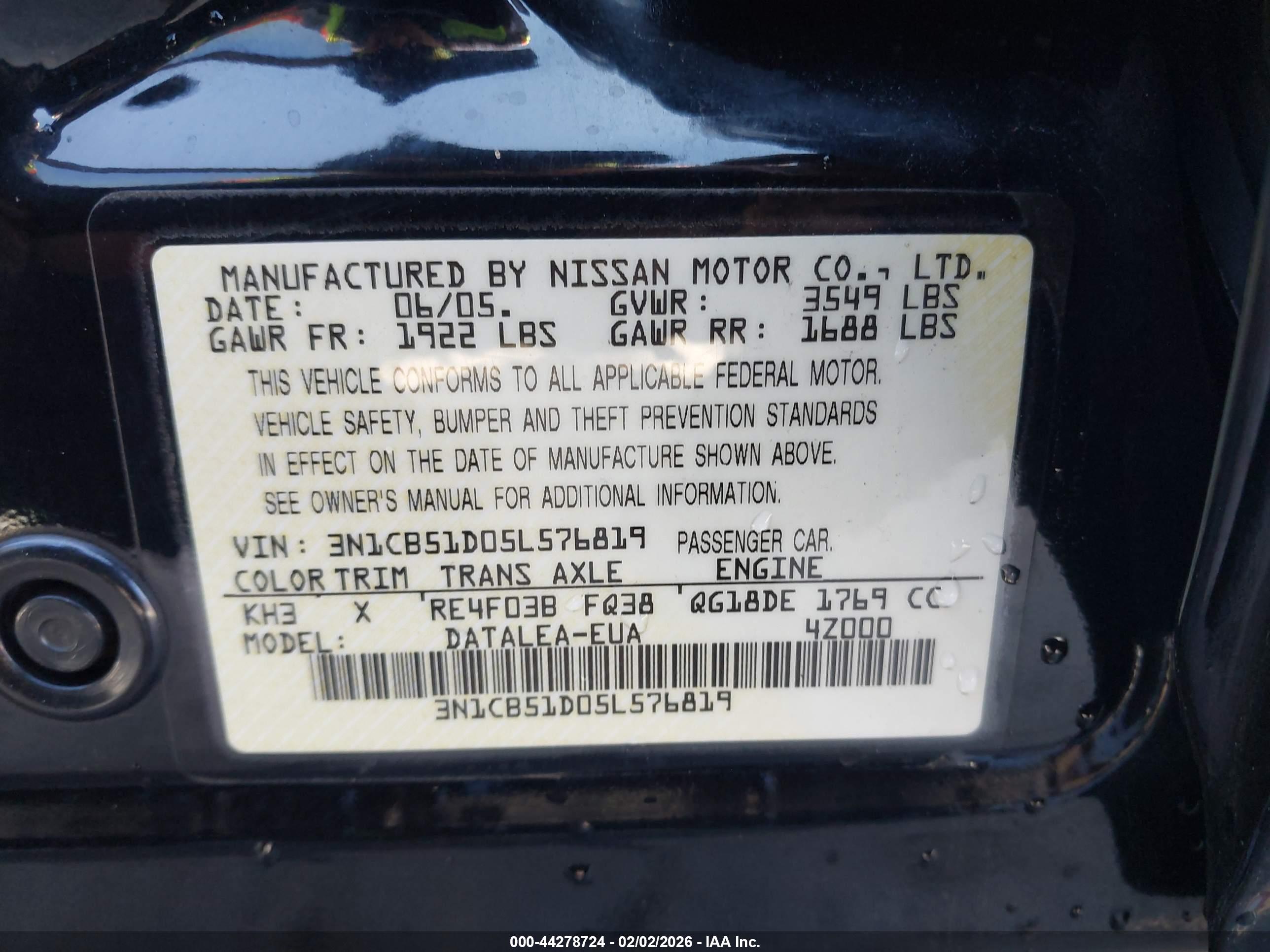 NISSAN SENTRA image 9