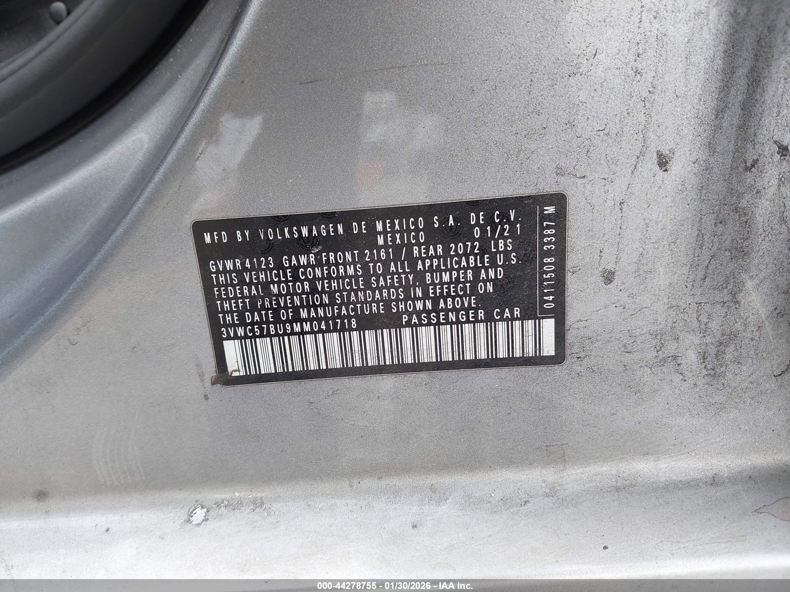 VOLKSWAGEN JETTA image 9