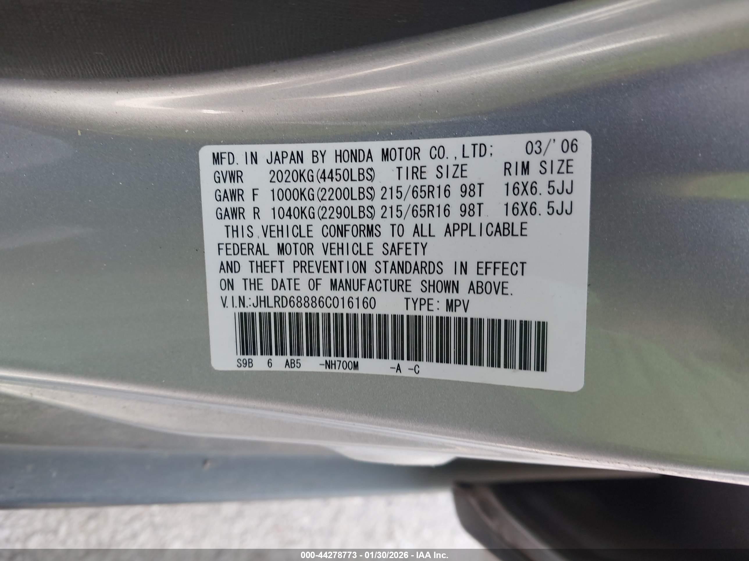 HONDA CR-V image 9