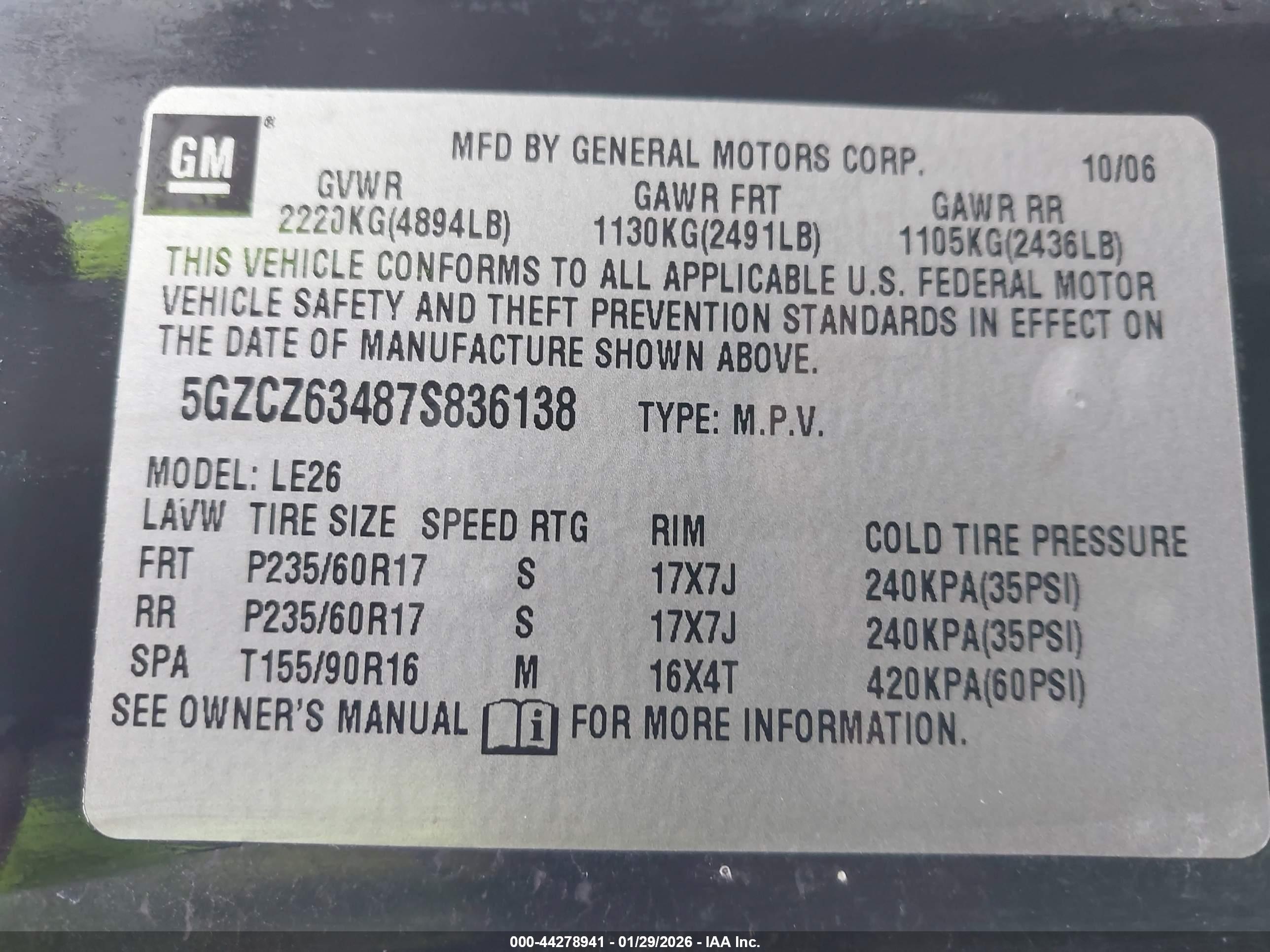 SATURN VUE image 9
