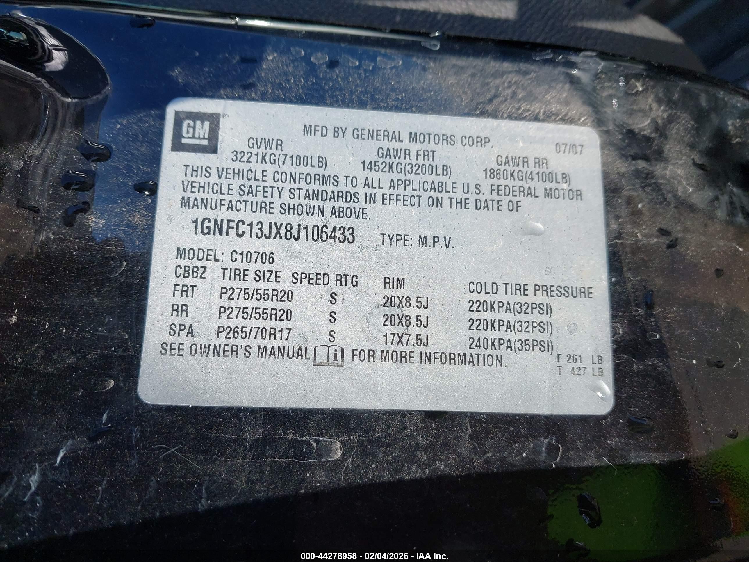 CHEVROLET TAHOE image 9