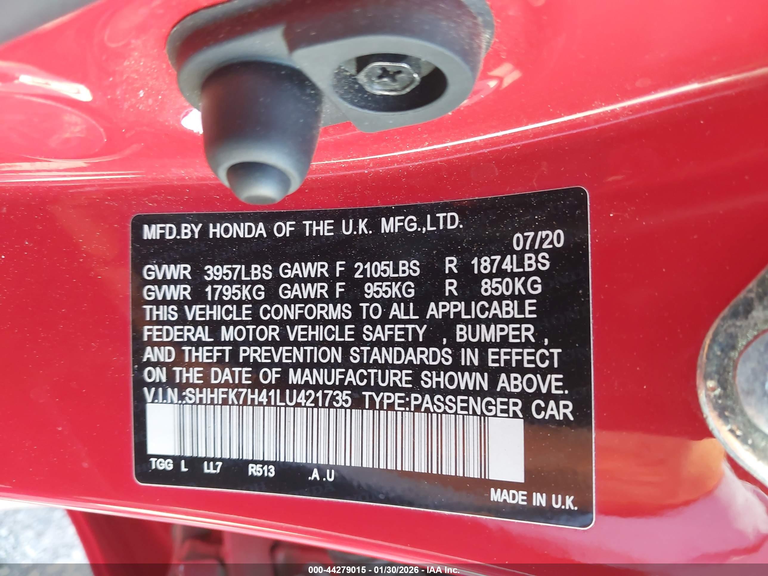 HONDA CIVIC image 9