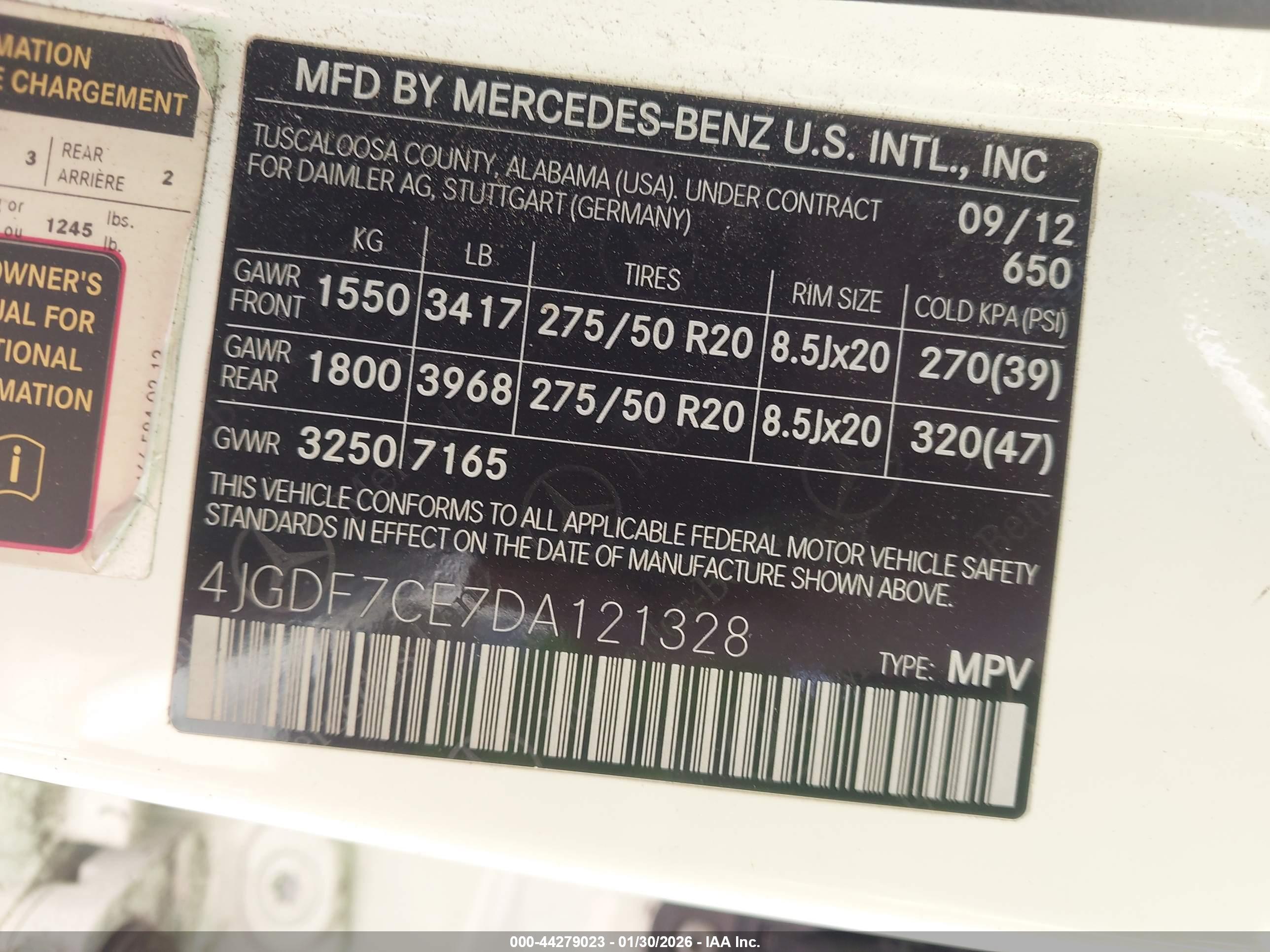MERCEDES-BENZ GL image 9