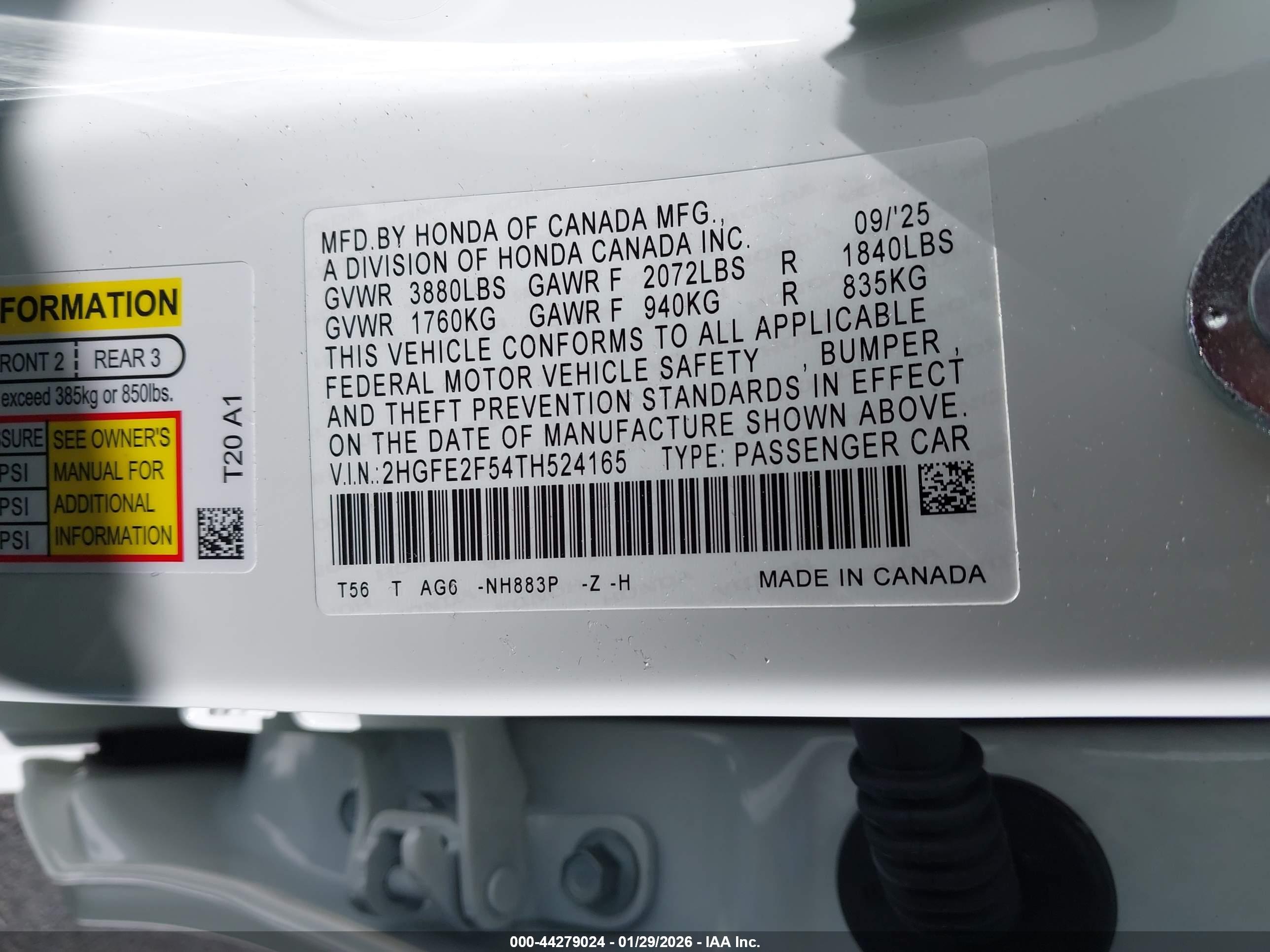 HONDA CIVIC image 9