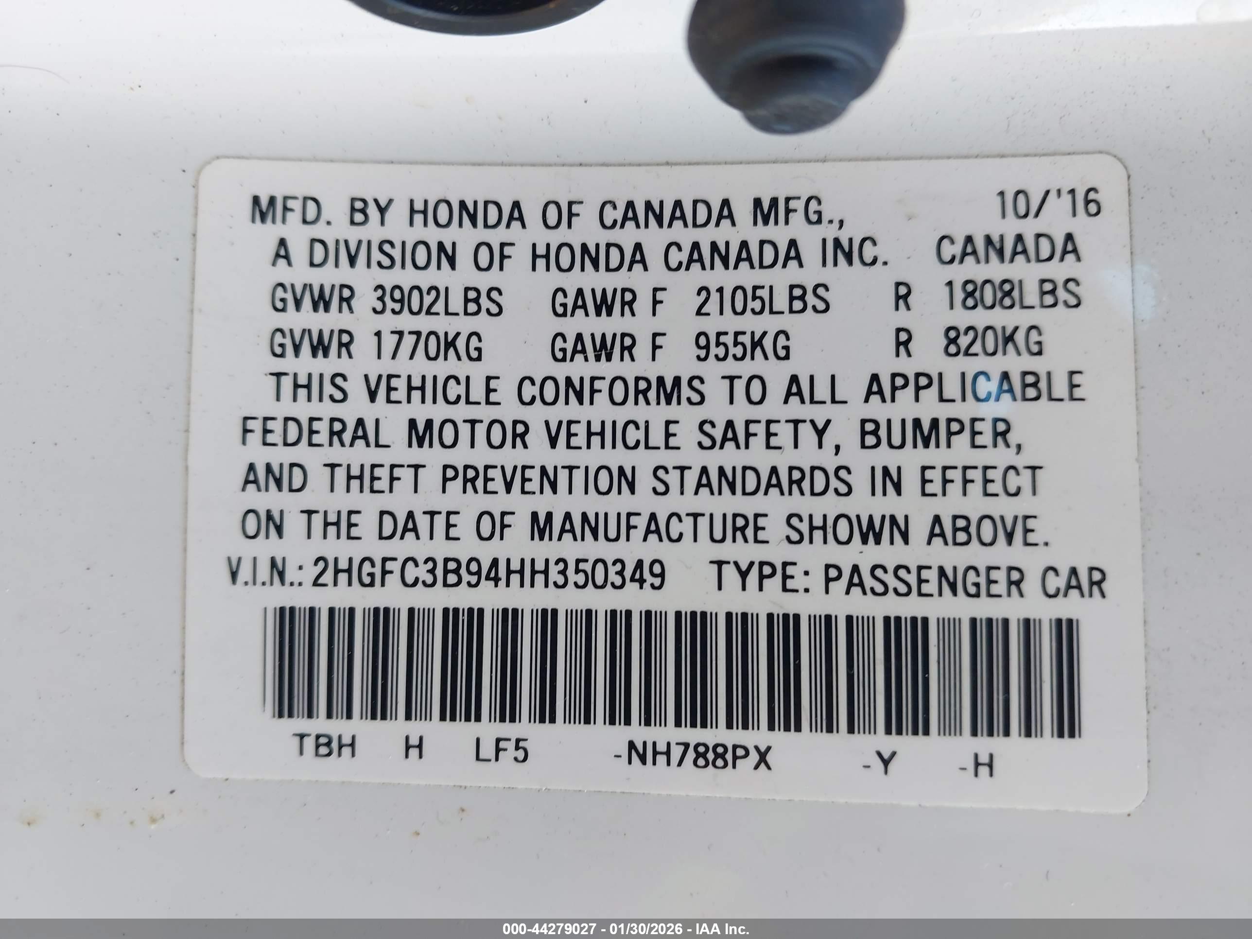 HONDA CIVIC image 9