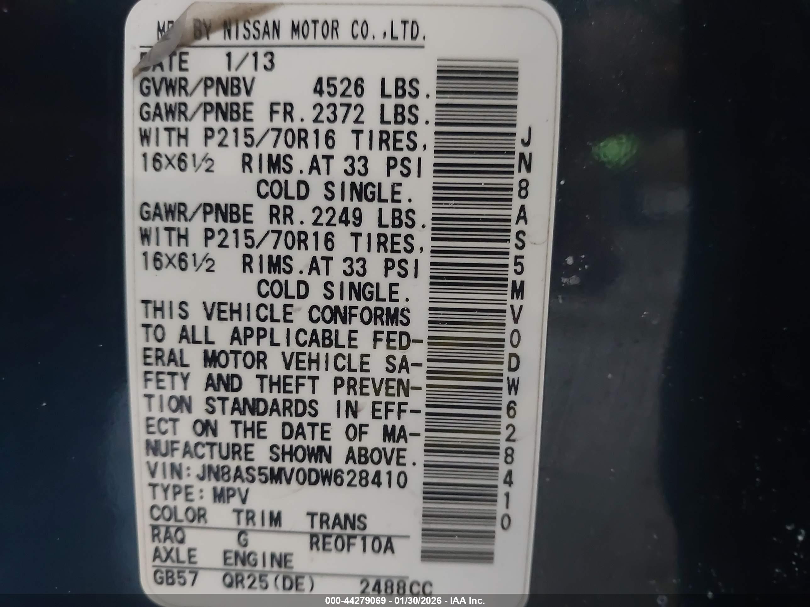 NISSAN ROGUE image 9
