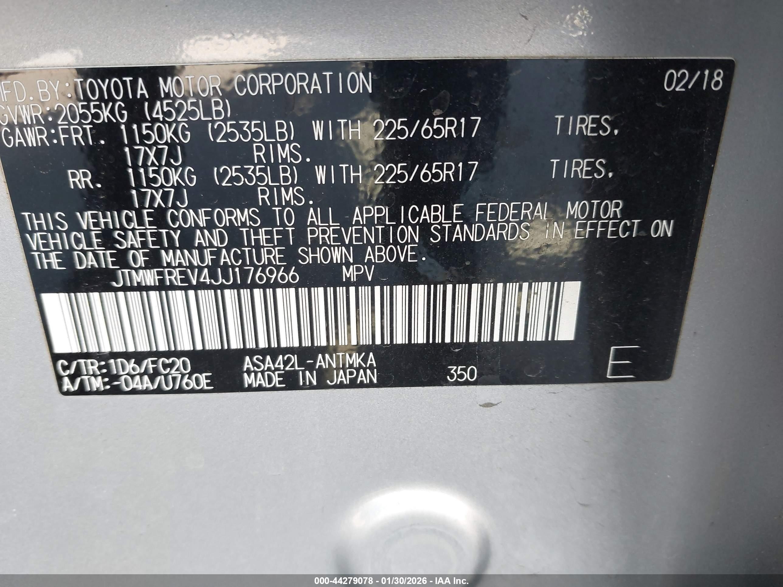 TOYOTA RAV4 image 9