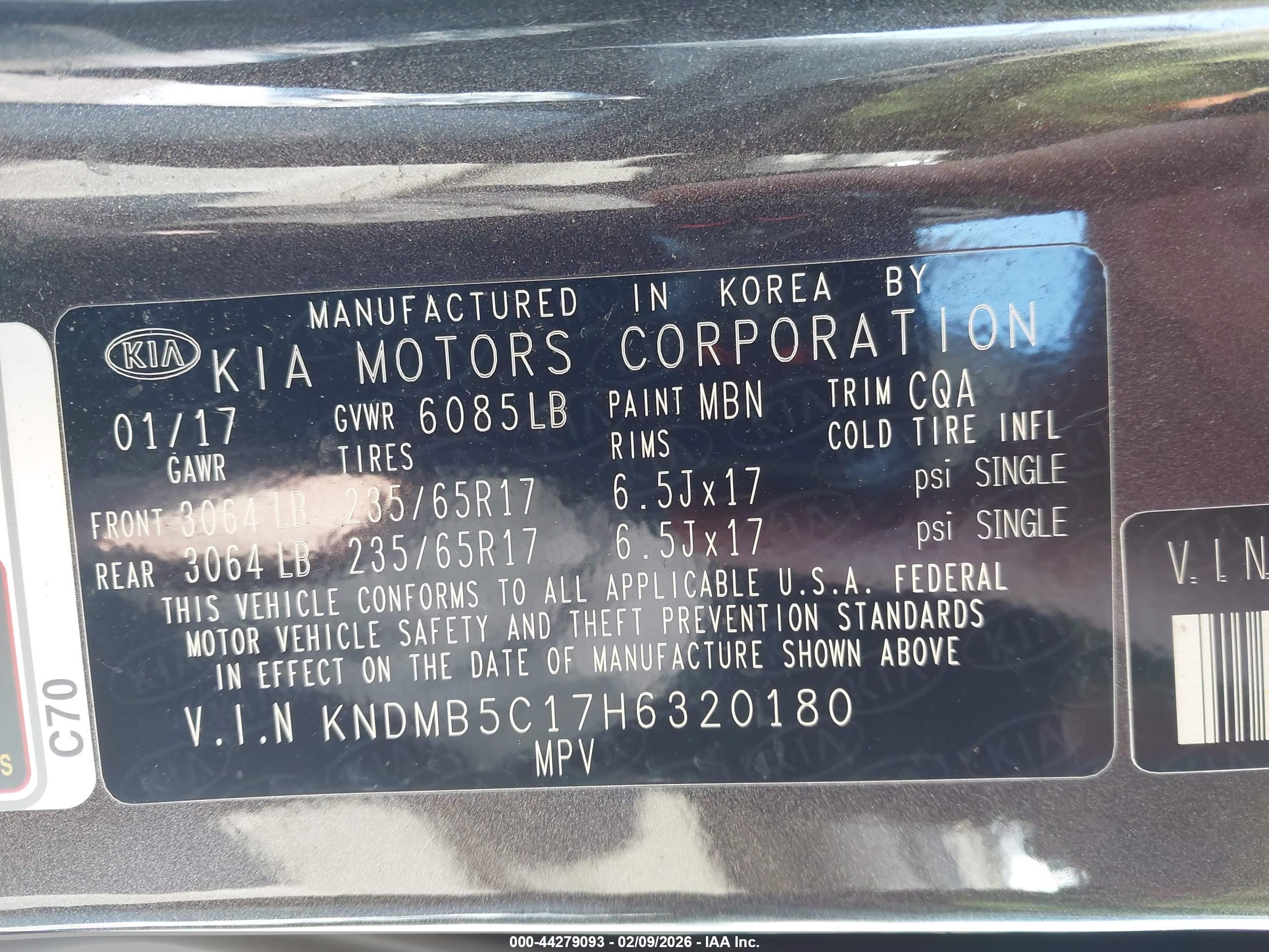 KIA SEDONA image 9