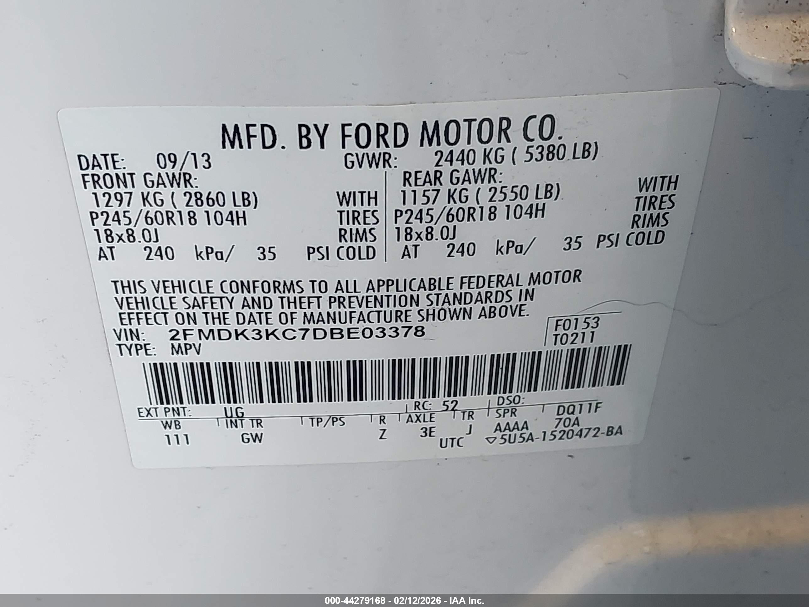FORD EDGE image 9