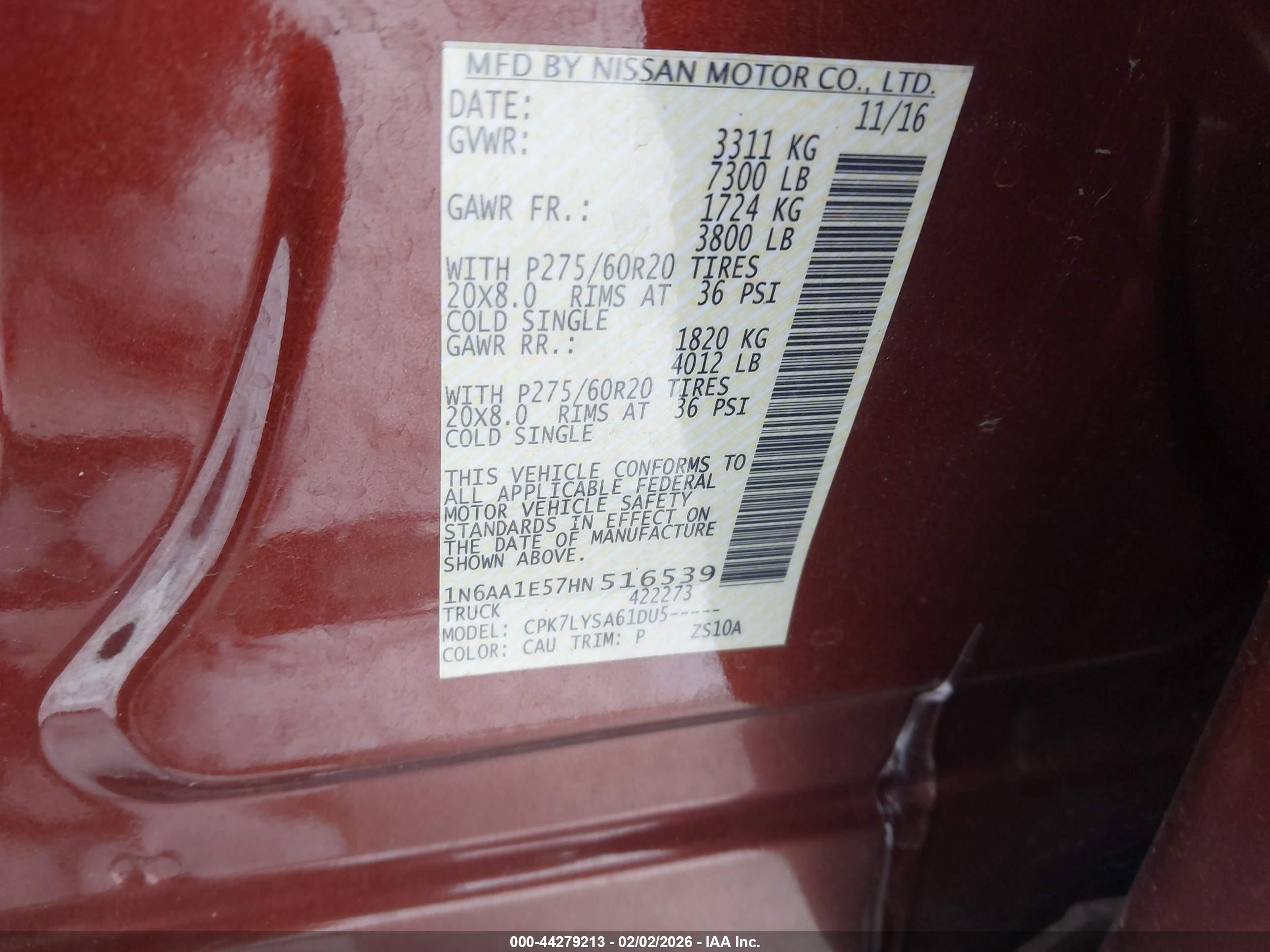 NISSAN TITAN image 9