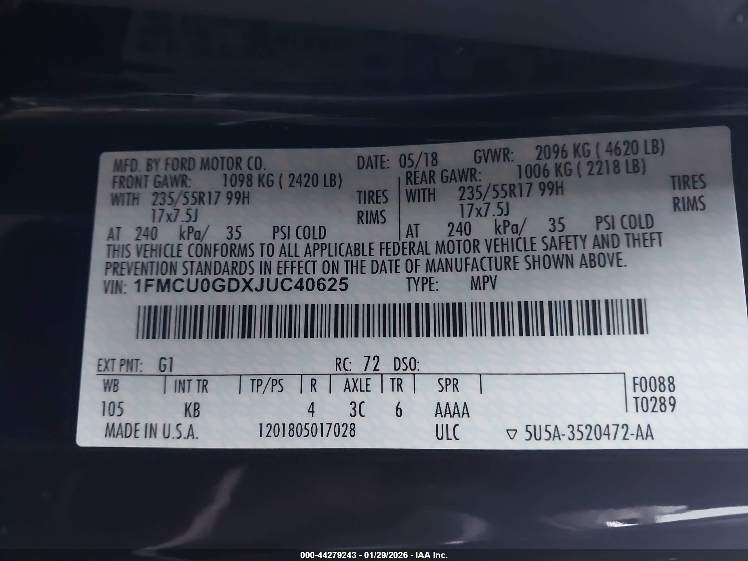 FORD ESCAPE image 9