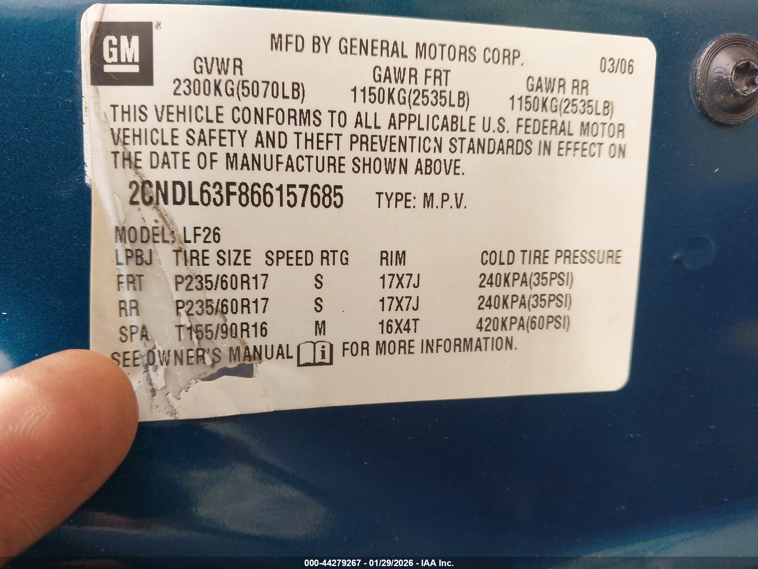CHEVROLET EQUINOX image 9