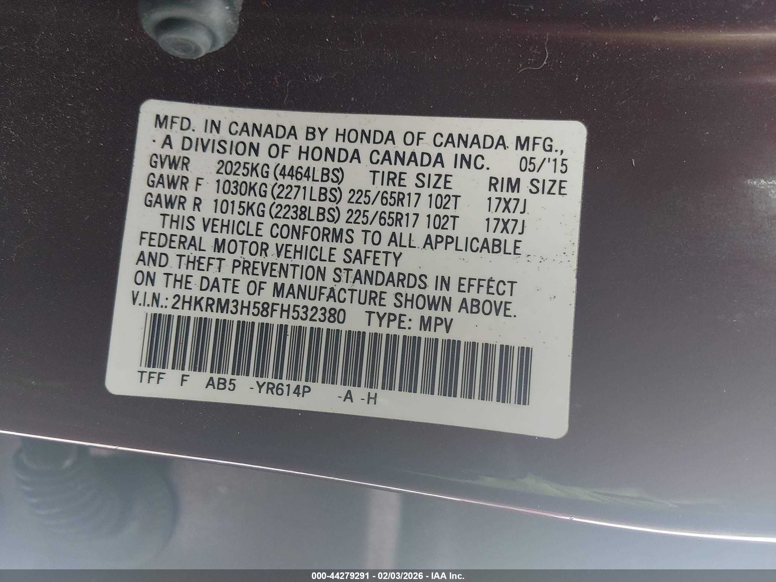 HONDA CR-V image 9