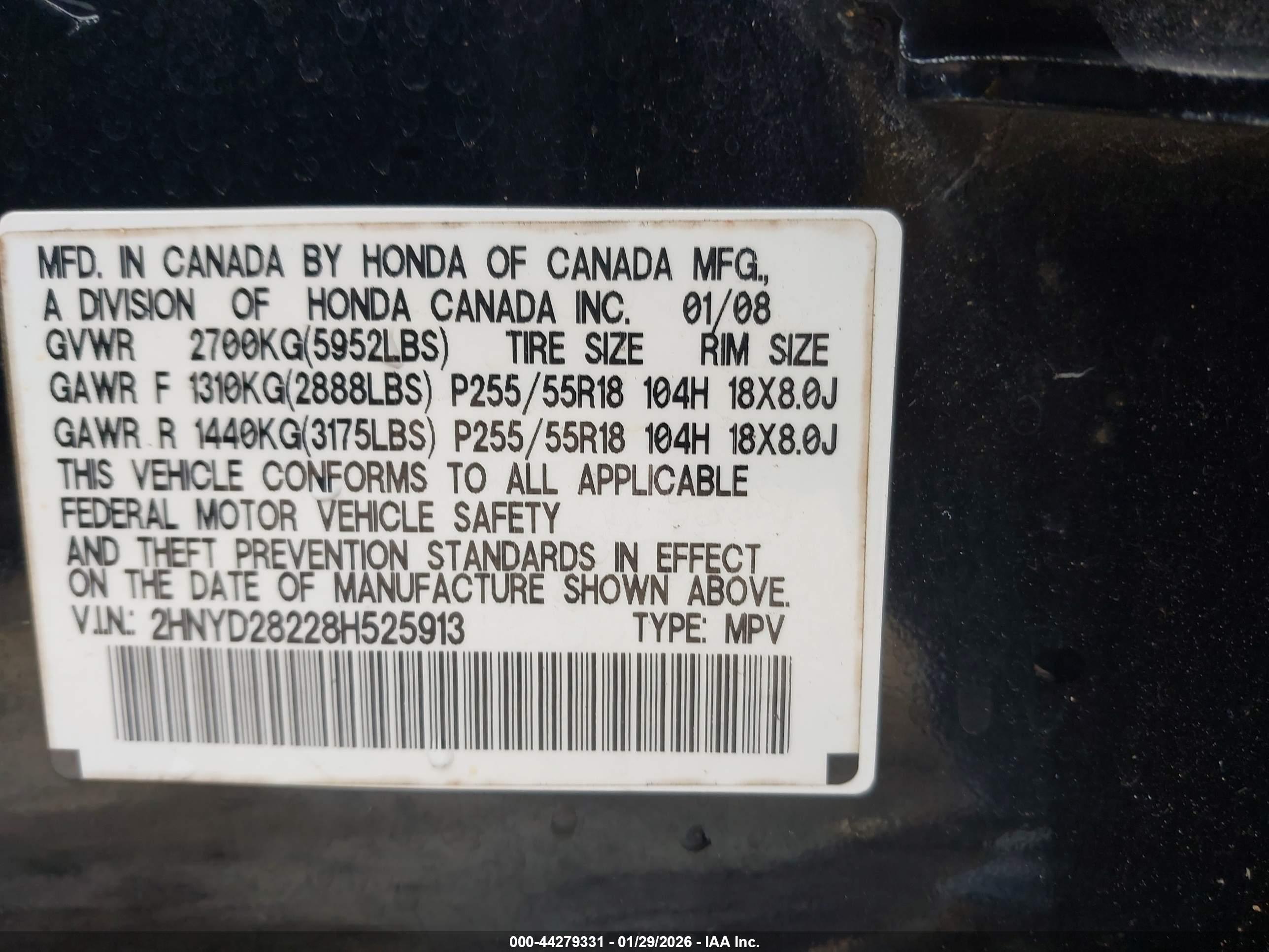 ACURA MDX image 9