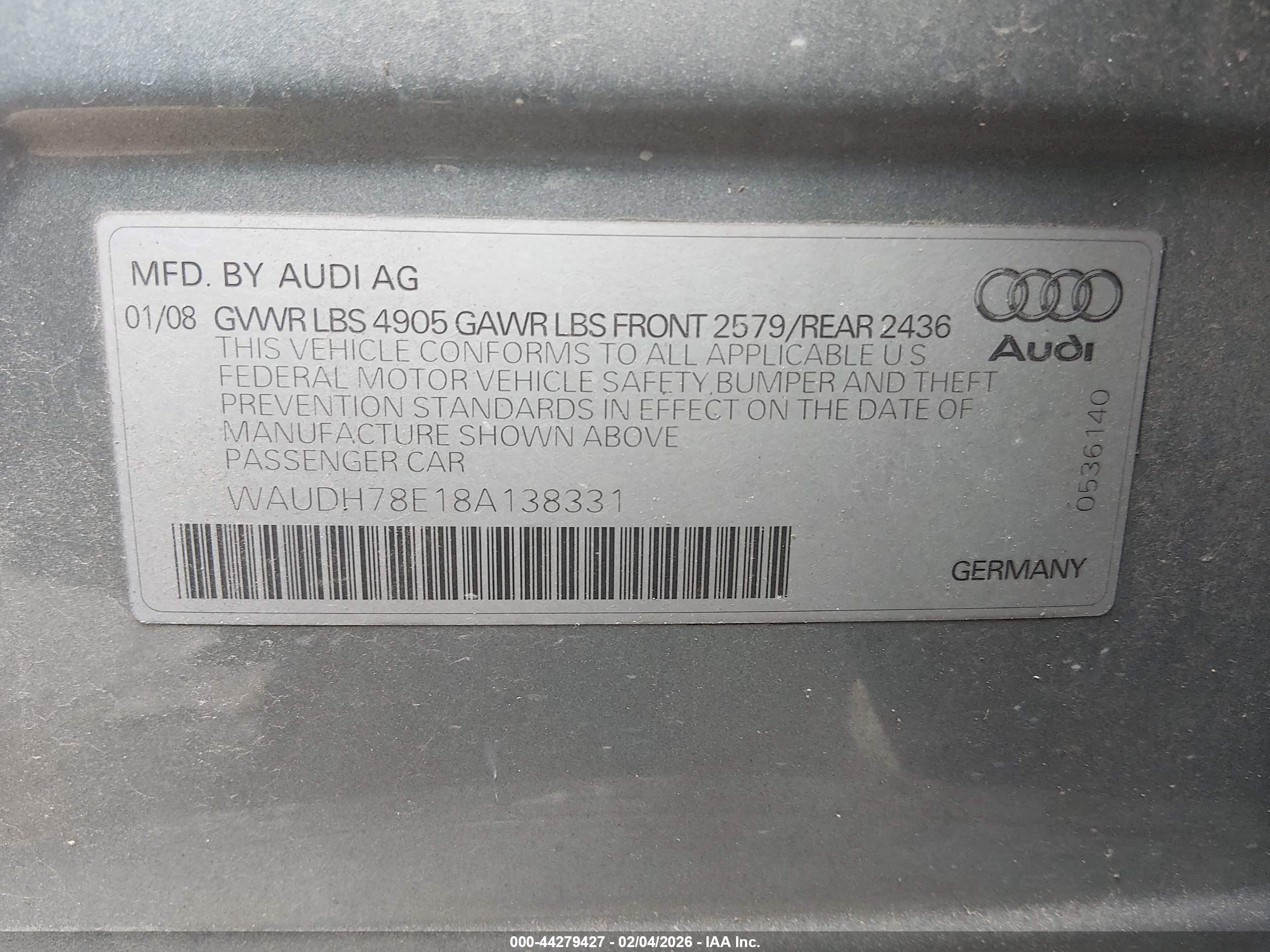 AUDI A4 image 9