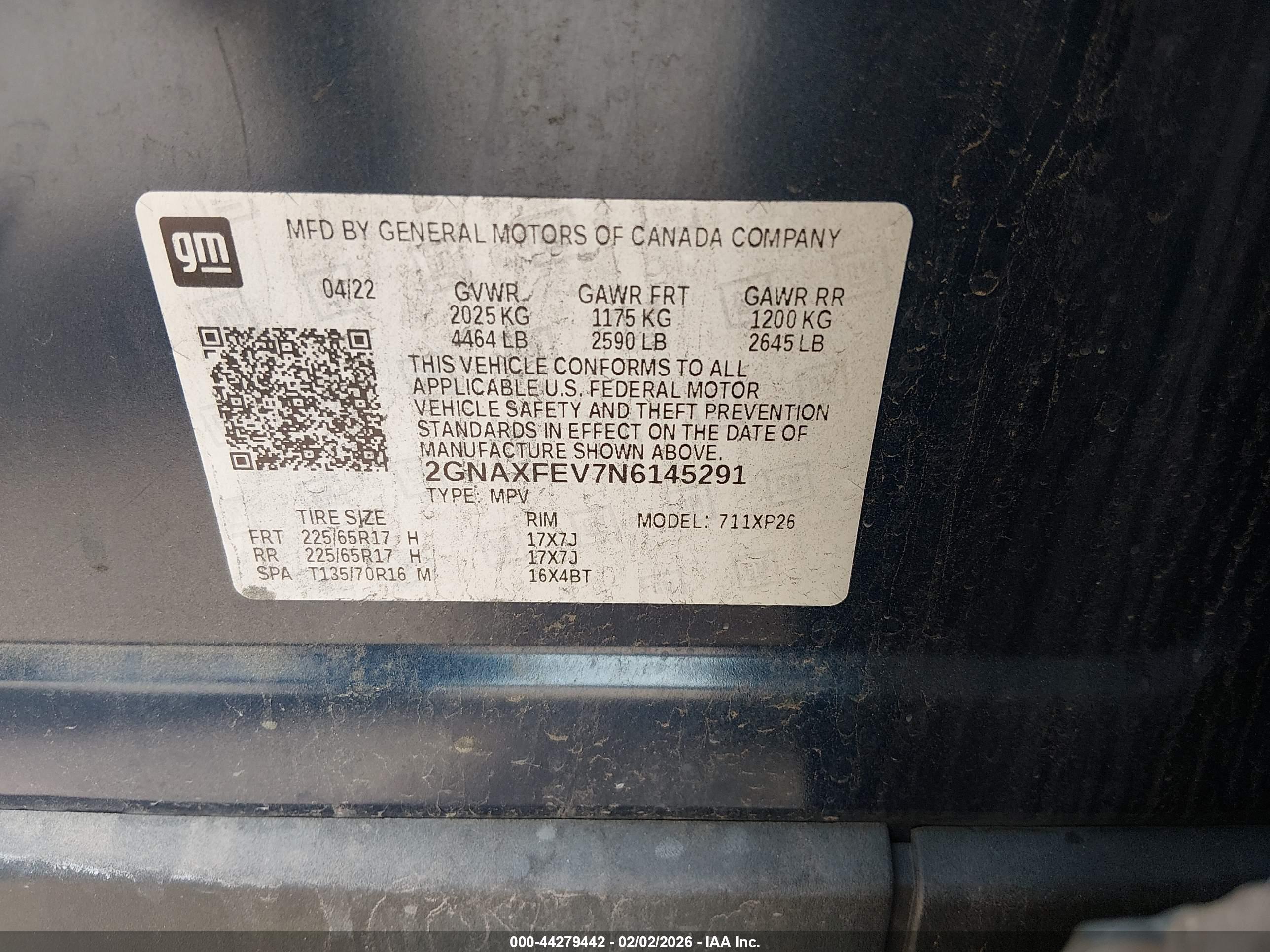 CHEVROLET EQUINOX image 9