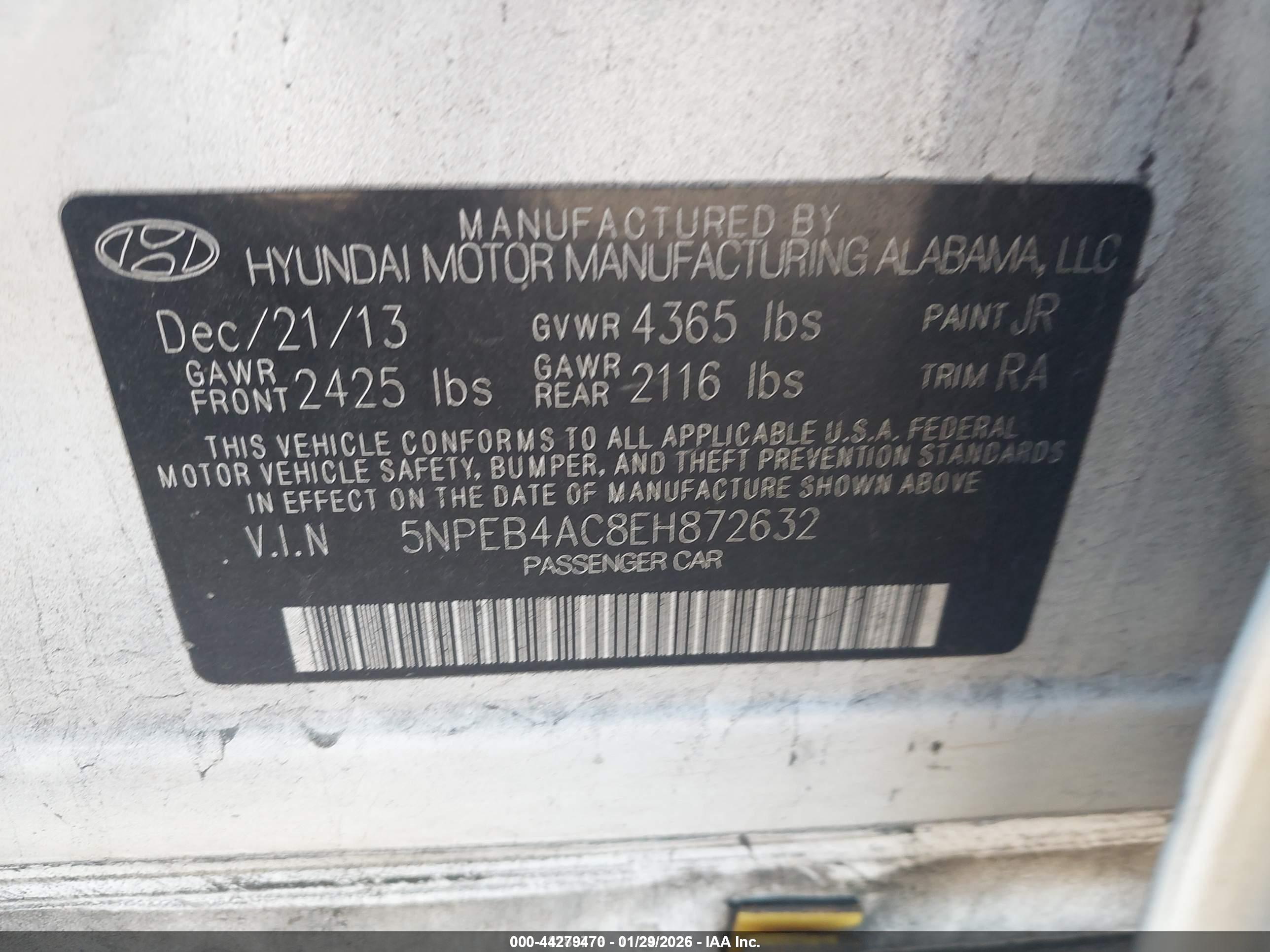 HYUNDAI SONATA image 9
