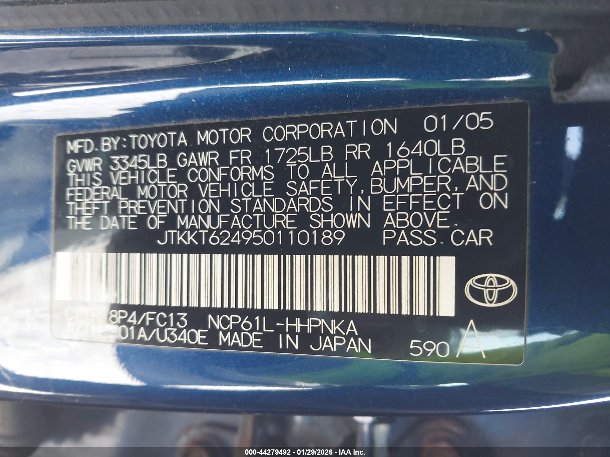 SCION XA image 9