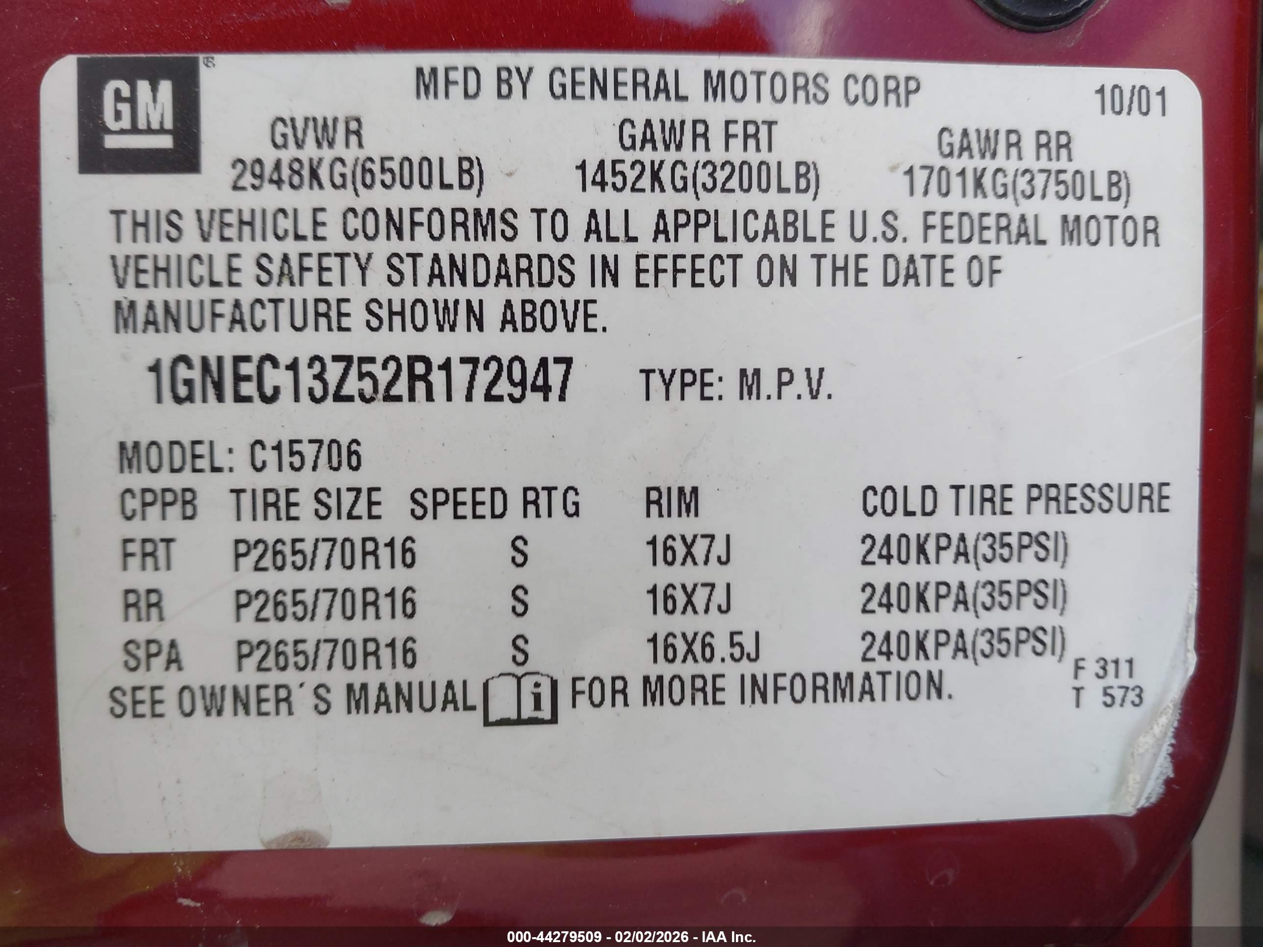 CHEVROLET TAHOE image 9