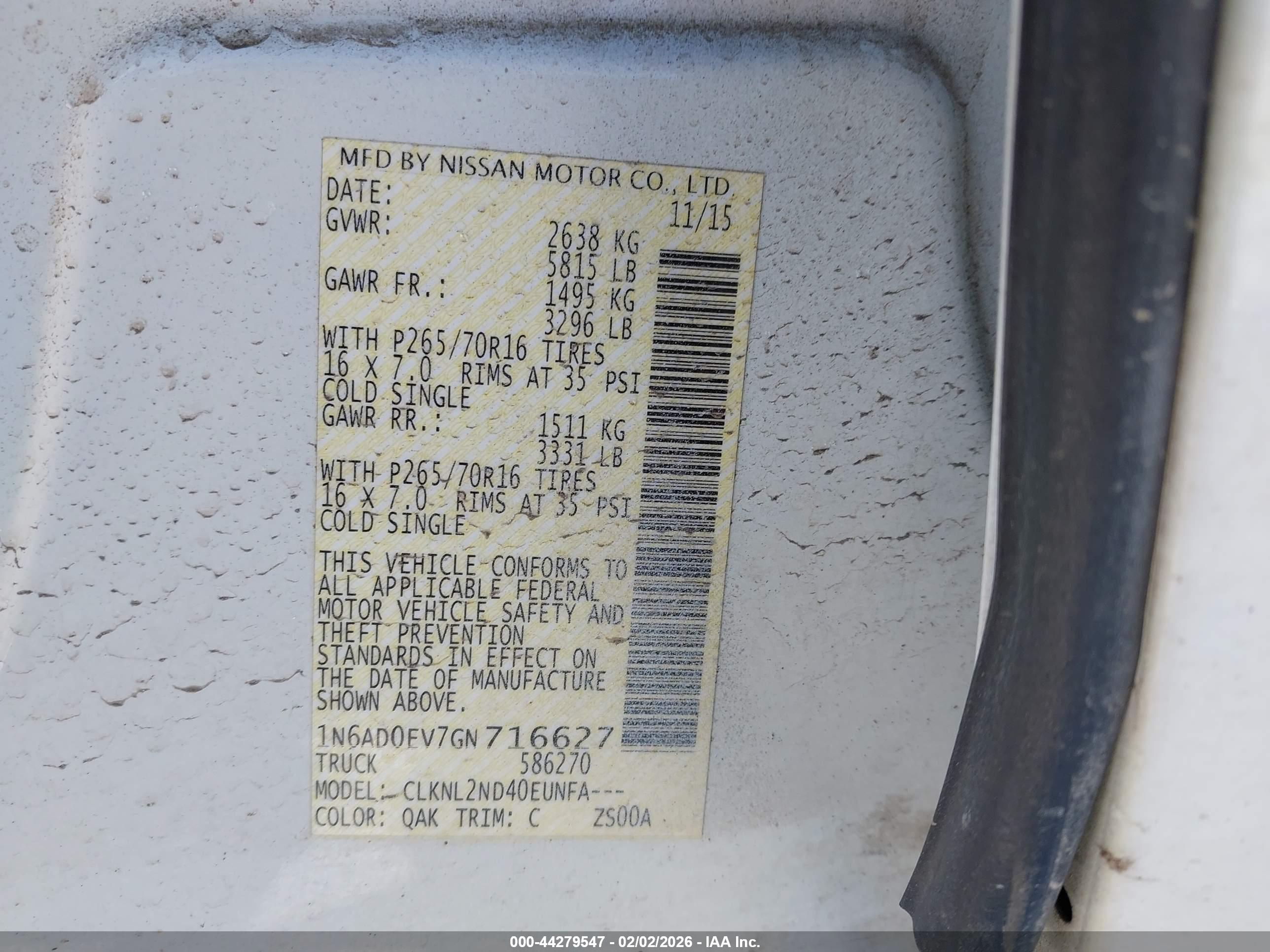 NISSAN FRONTIER image 9