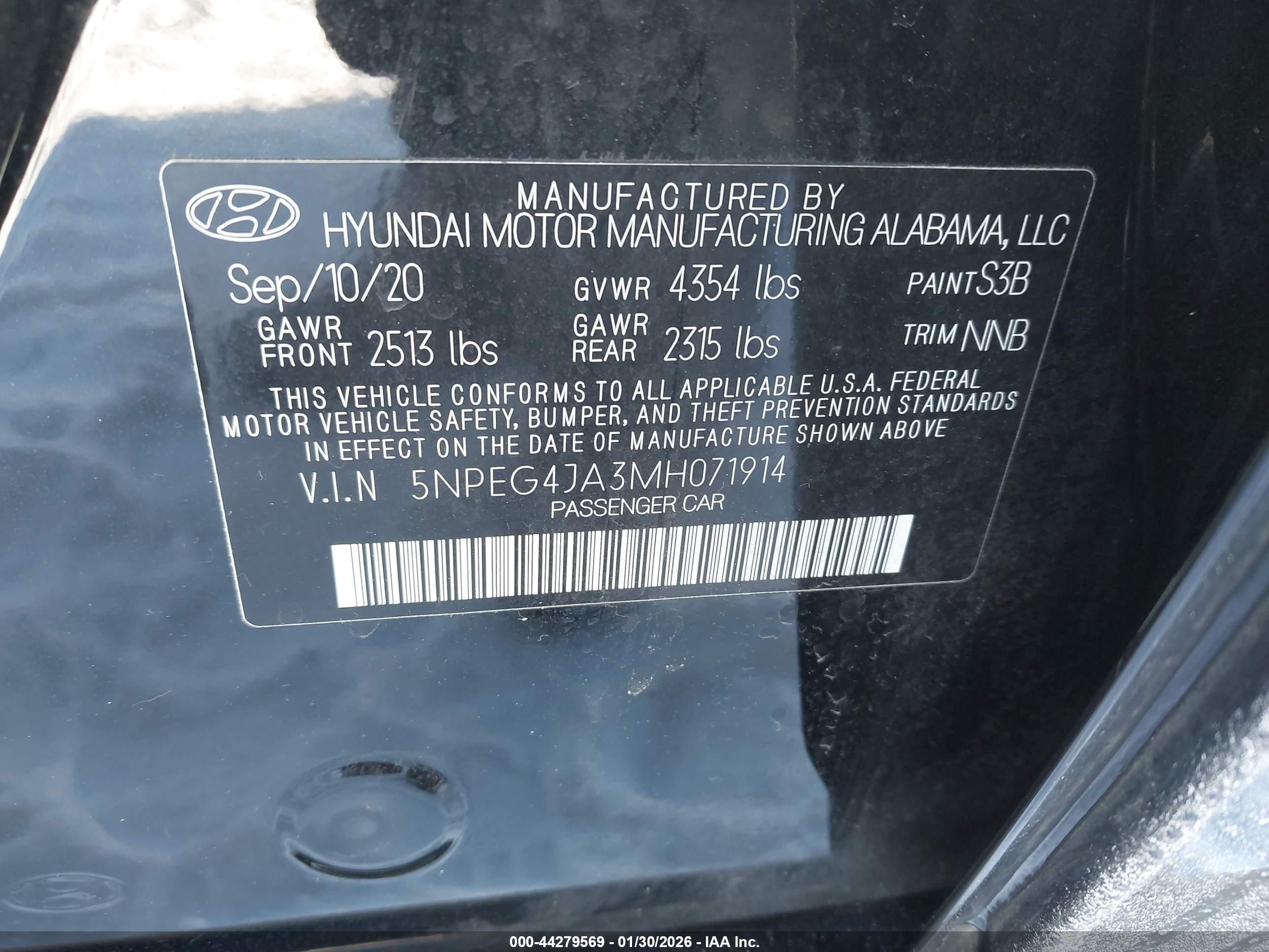 HYUNDAI SONATA image 9