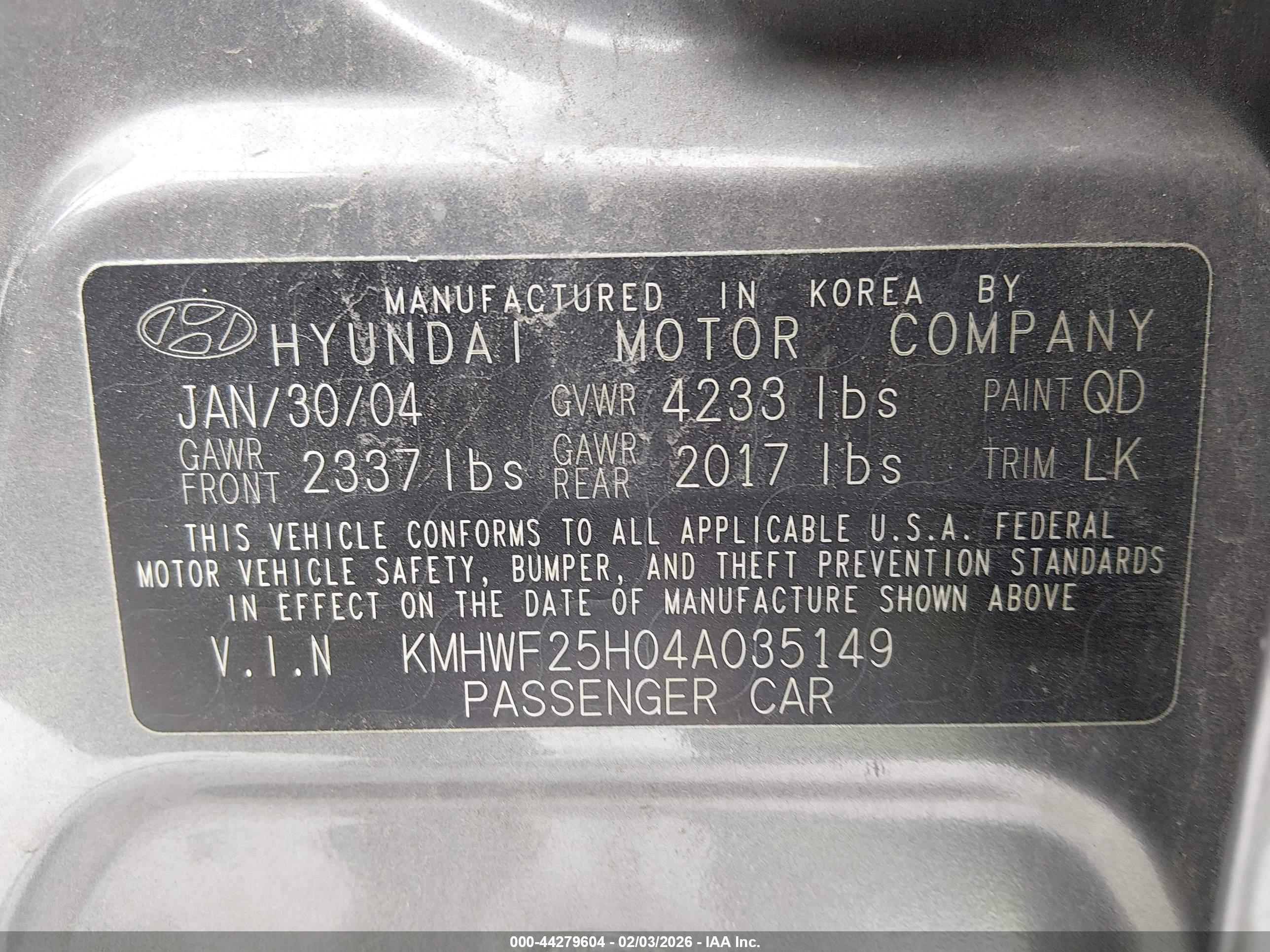 HYUNDAI SONATA image 9