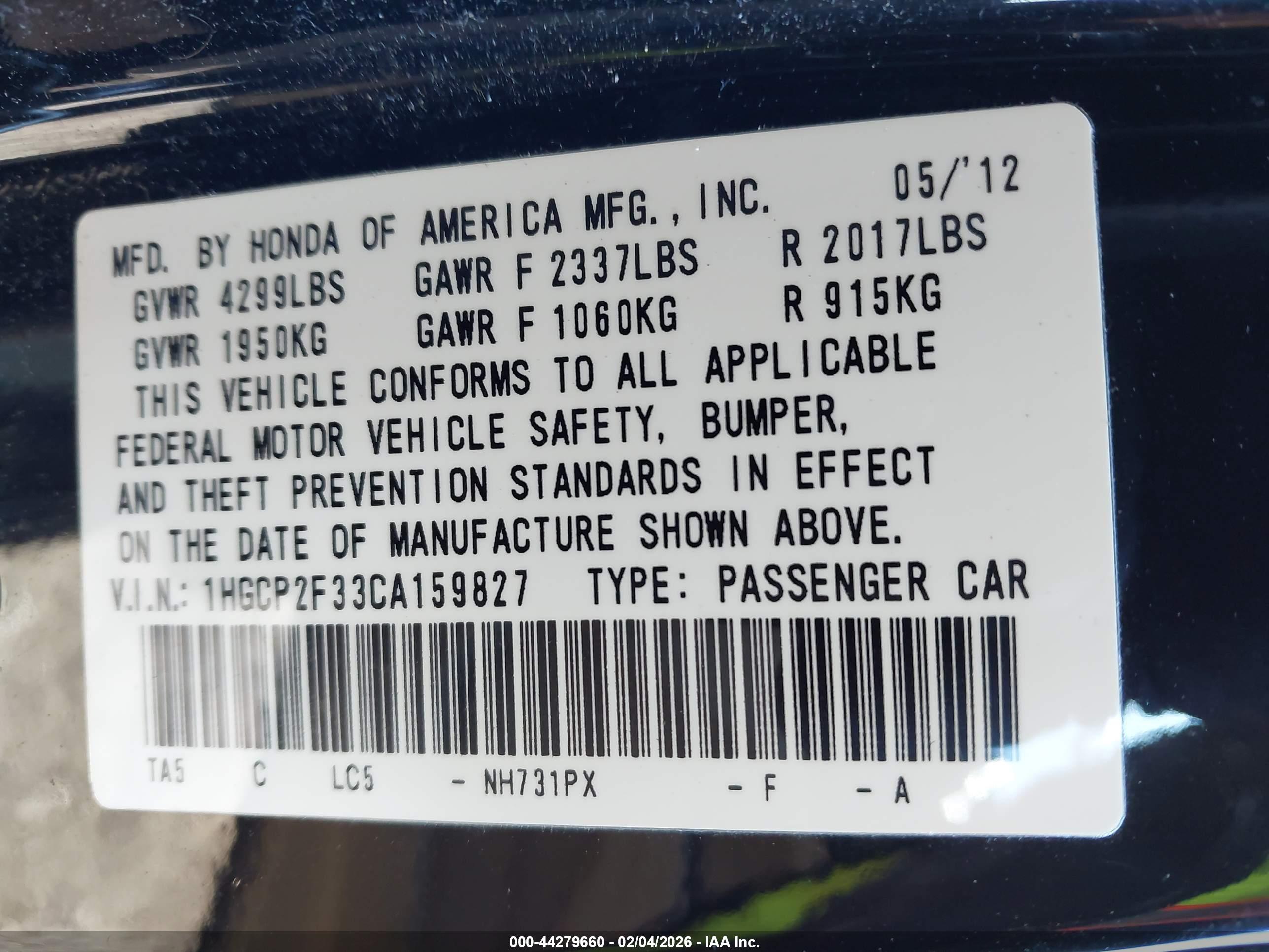 HONDA ACCORD image 9