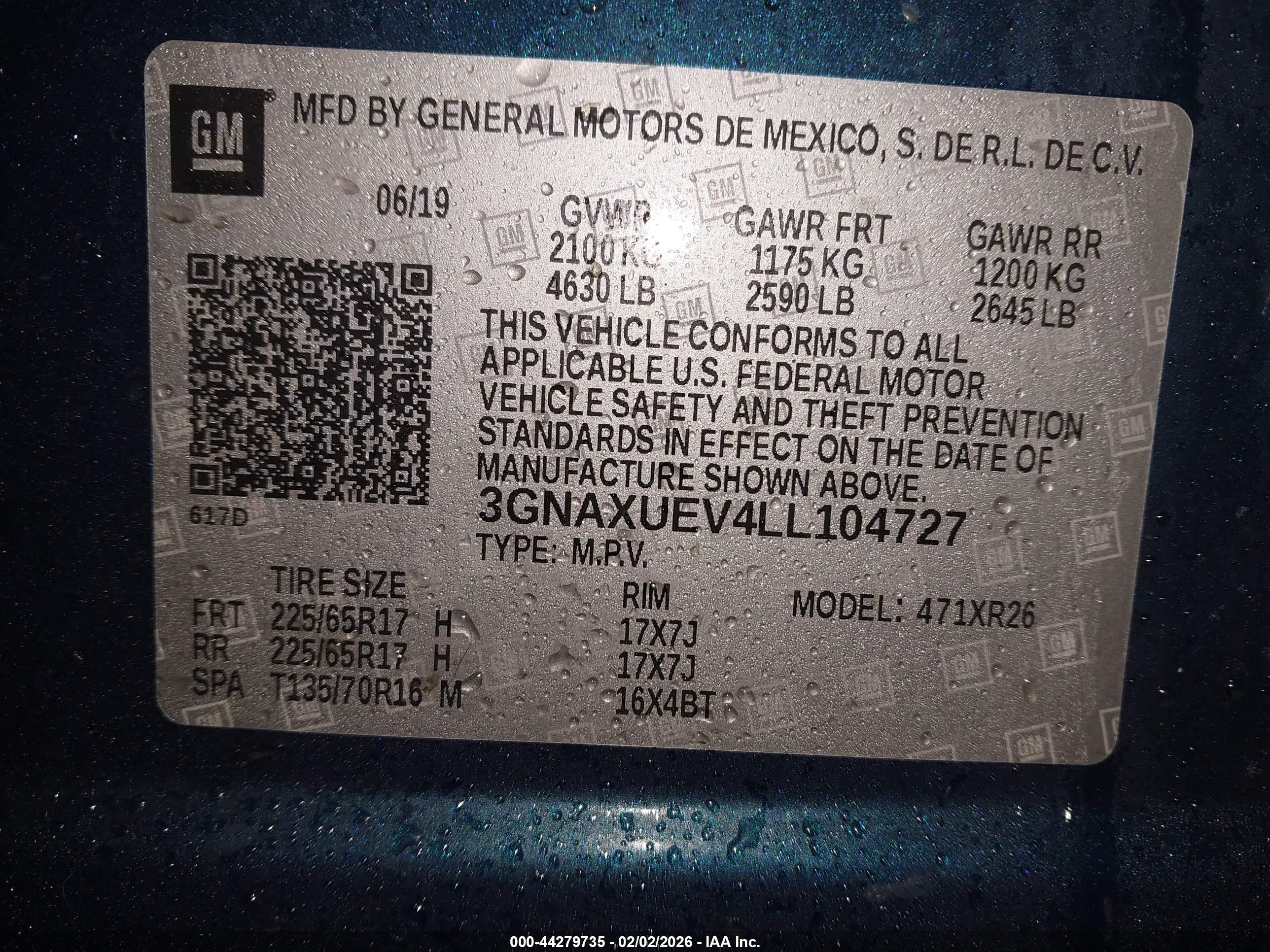 CHEVROLET EQUINOX image 9