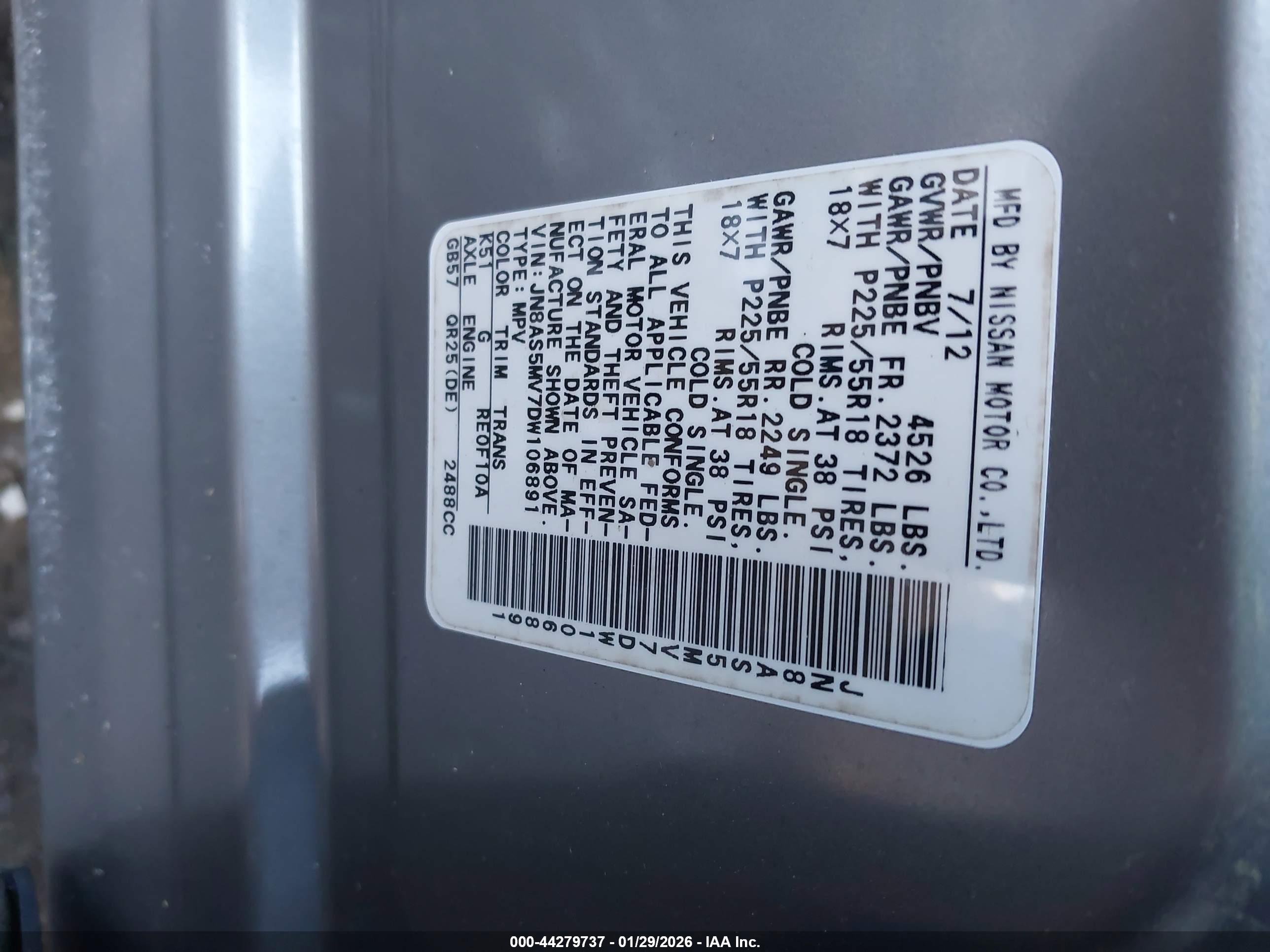NISSAN ROGUE image 9