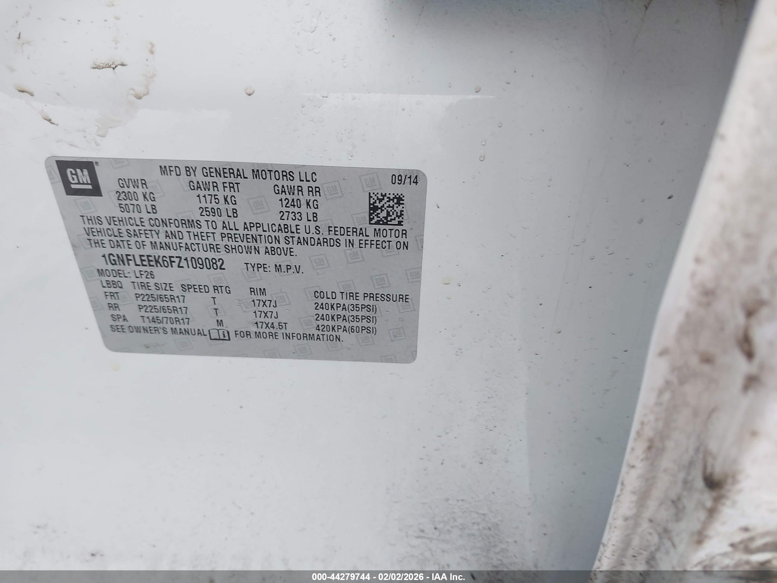 CHEVROLET EQUINOX image 9