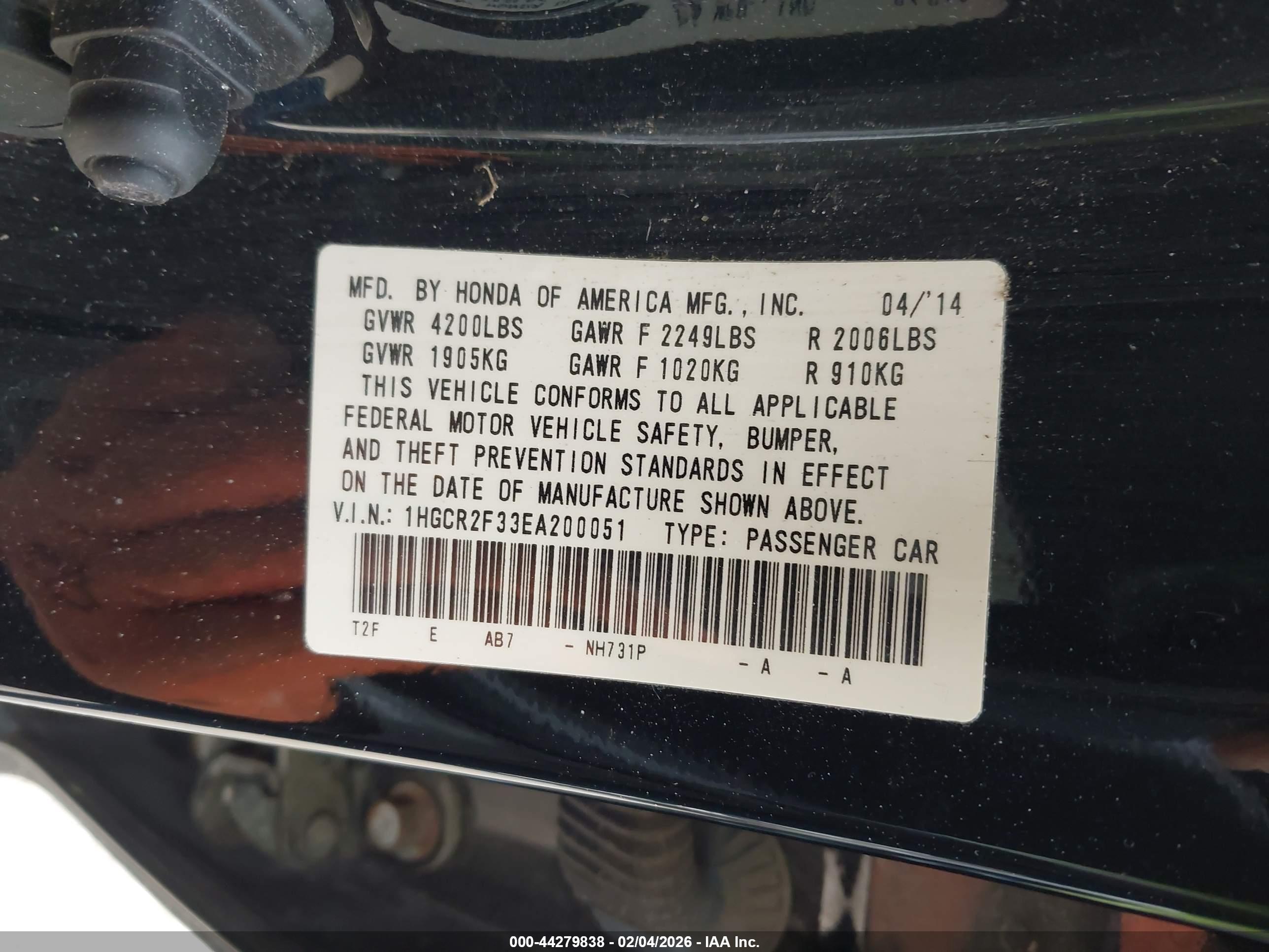 HONDA ACCORD image 9