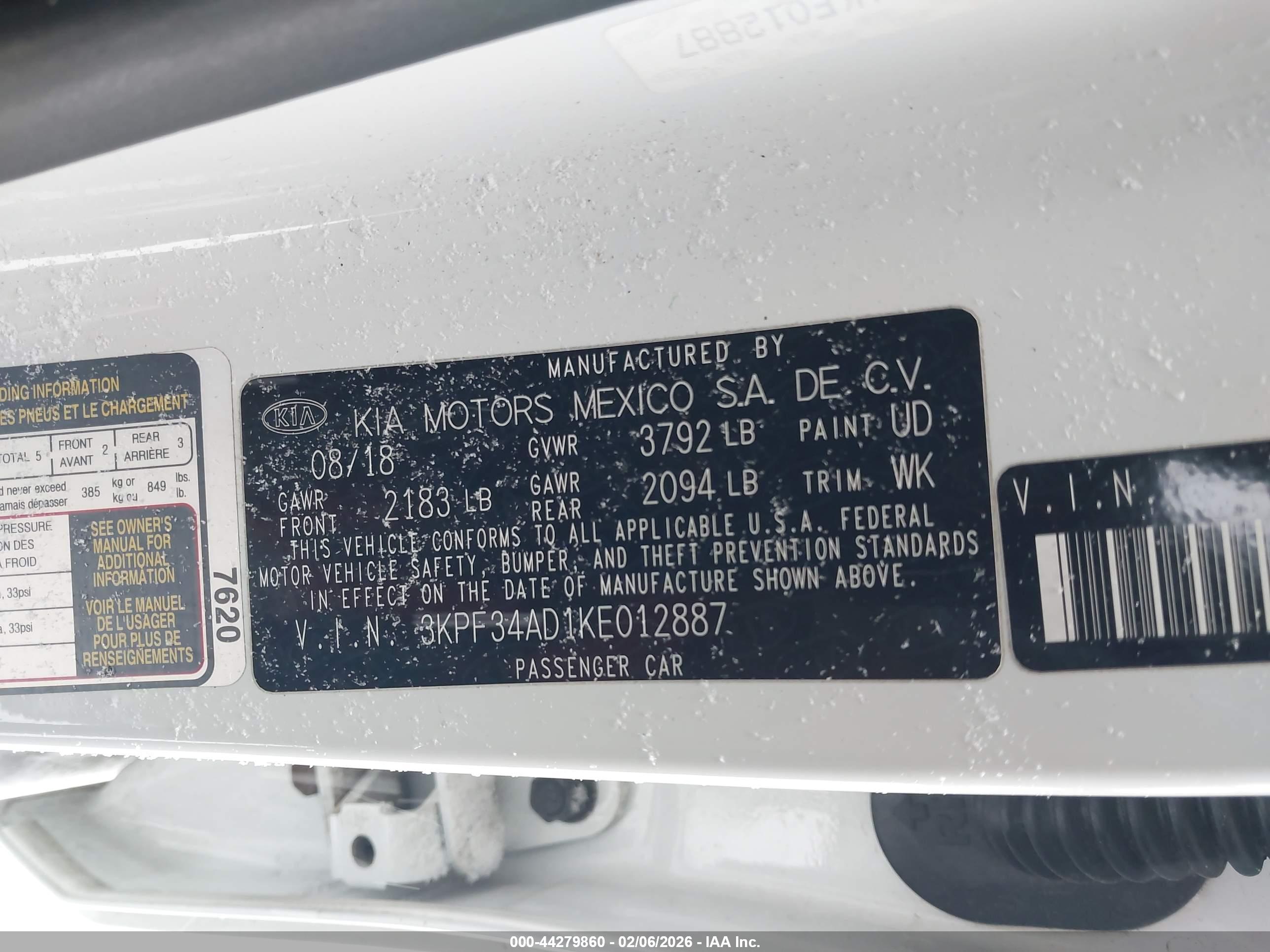 KIA FORTE image 9