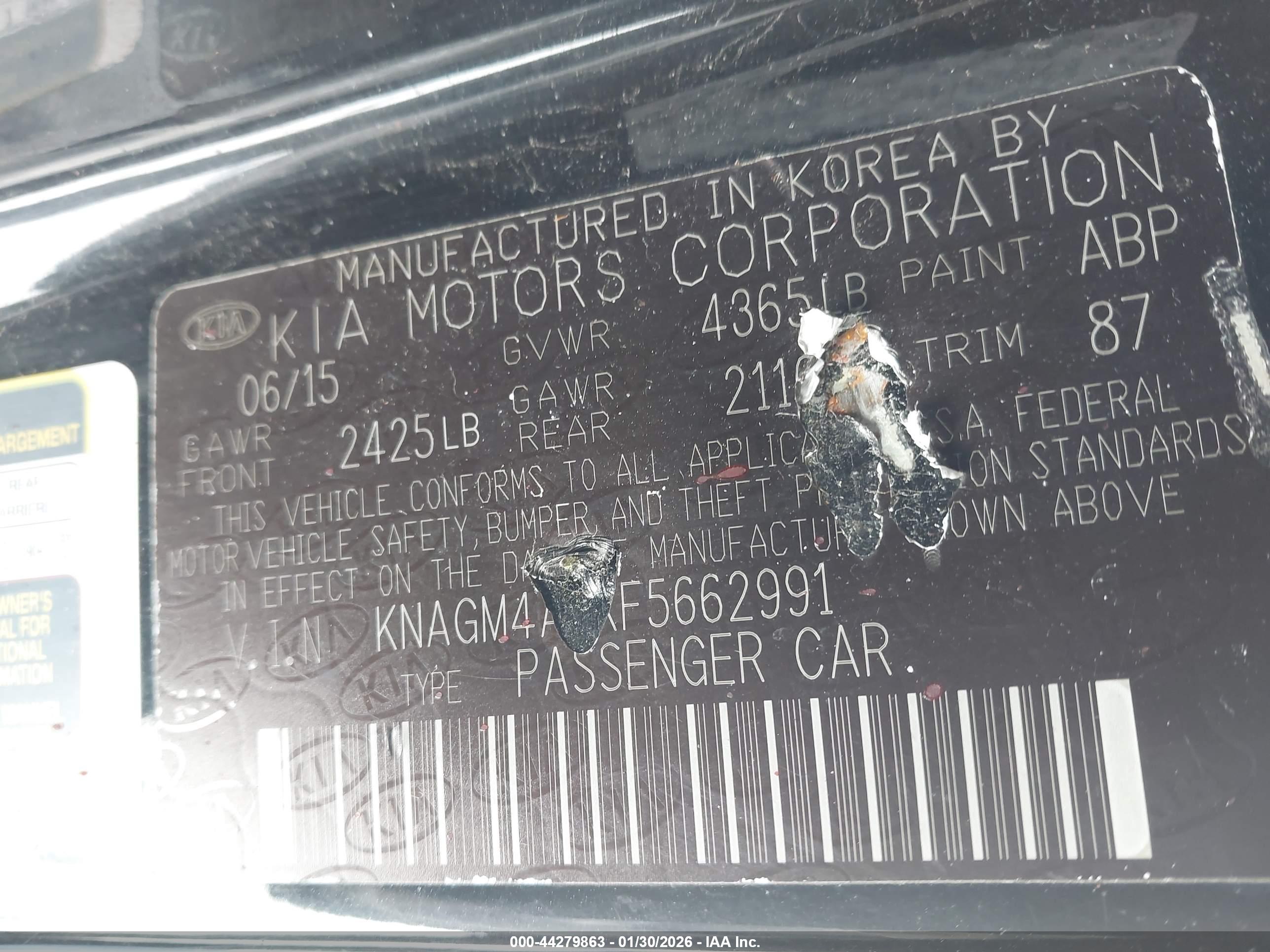 KIA OPTIMA image 9
