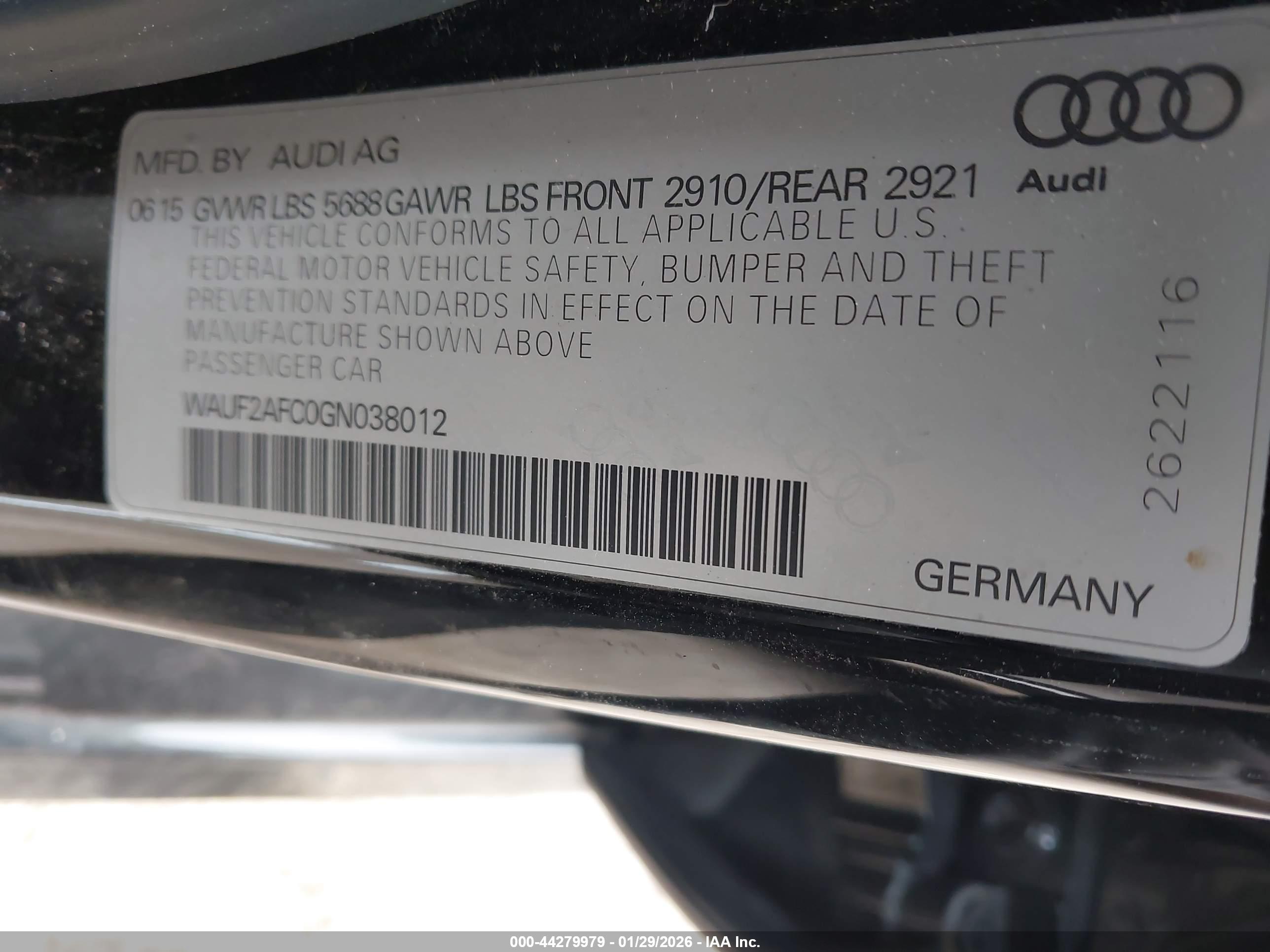 AUDI S6 image 9