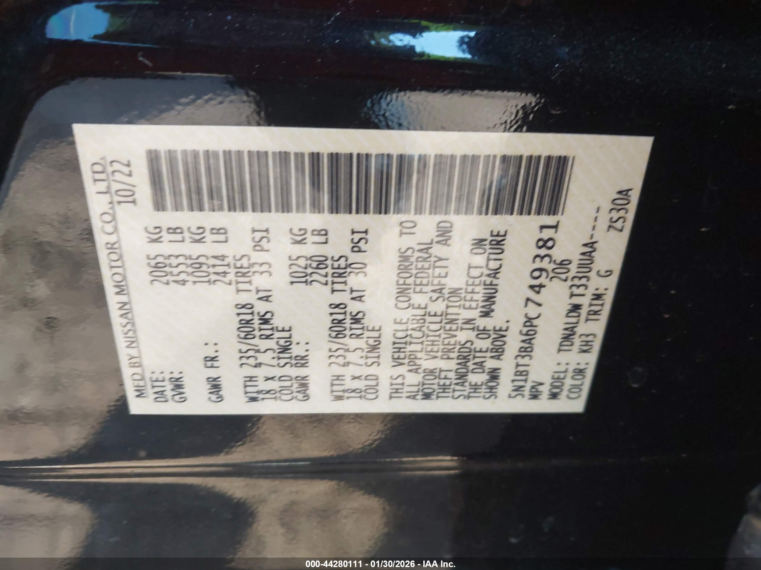 NISSAN ROGUE image 9