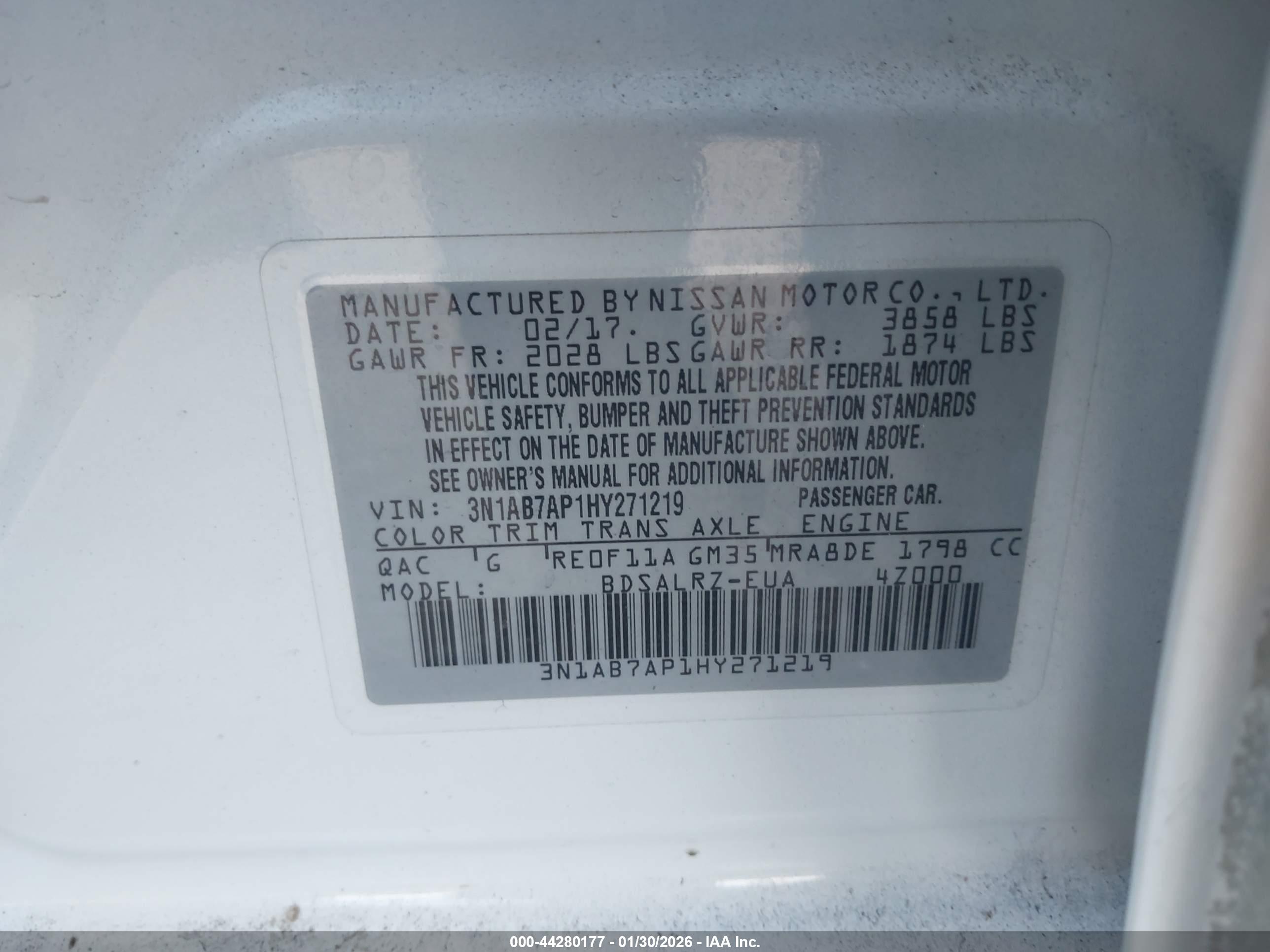 NISSAN SENTRA image 9