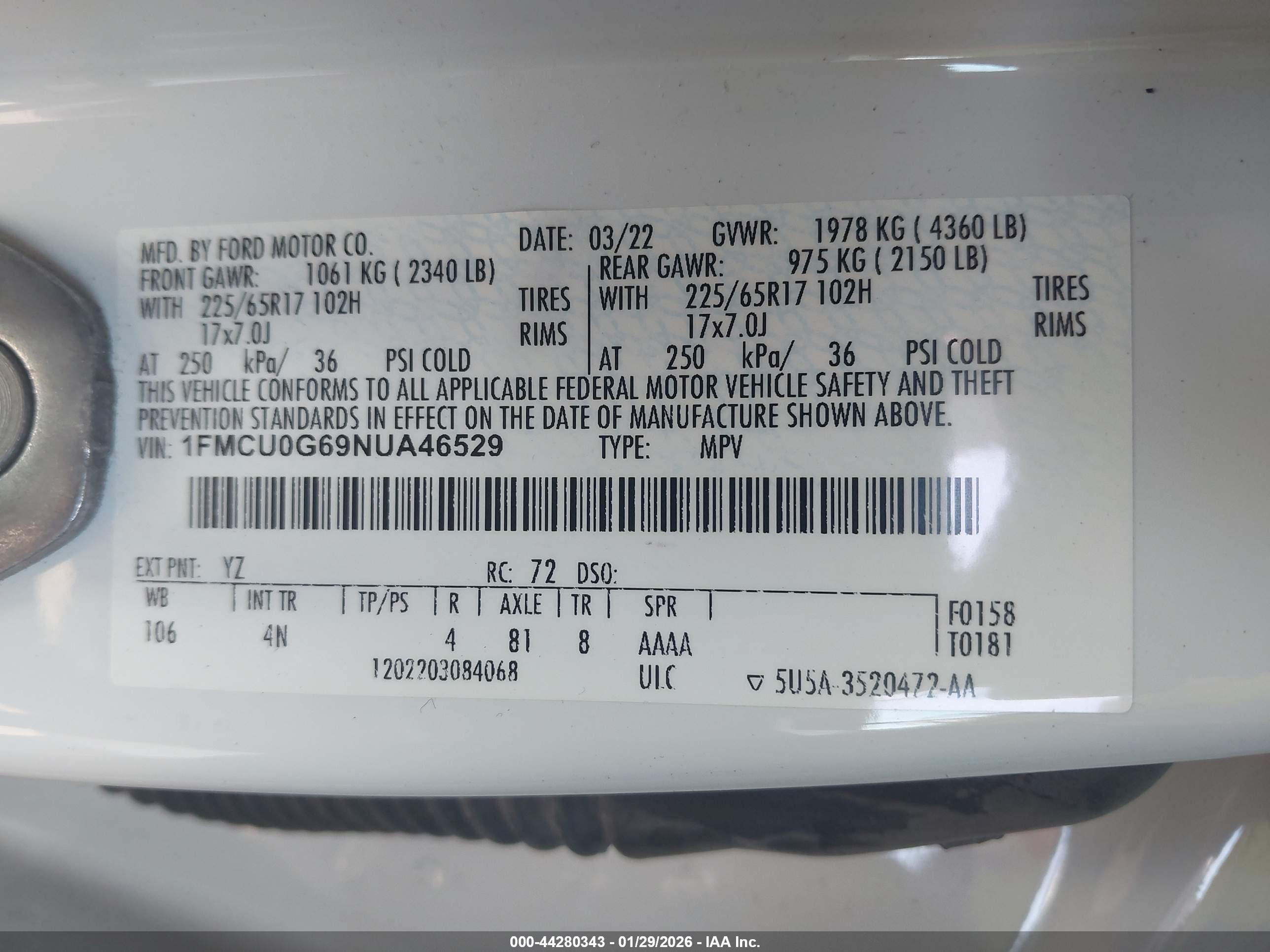 FORD ESCAPE image 9