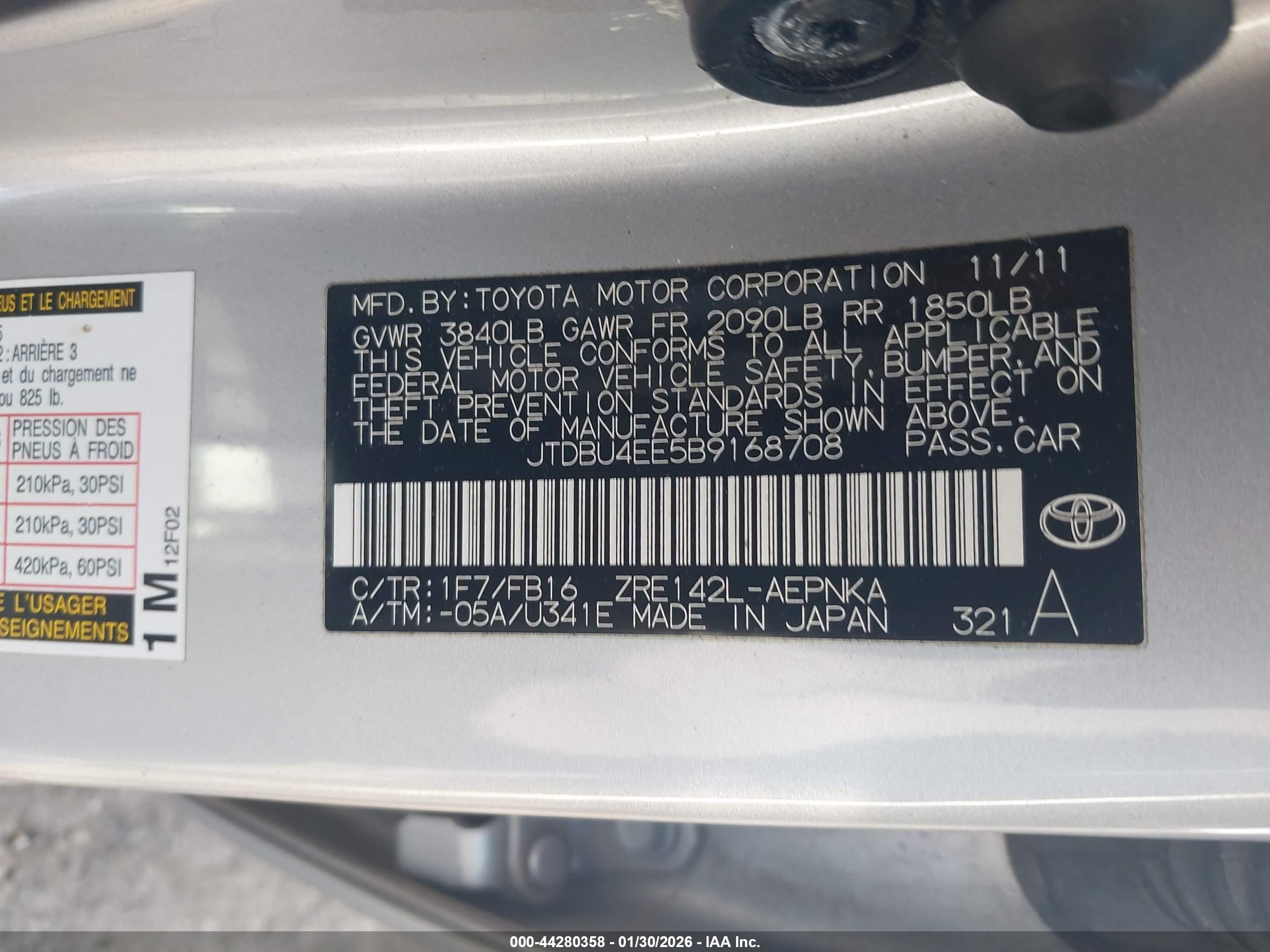 TOYOTA COROLLA image 9